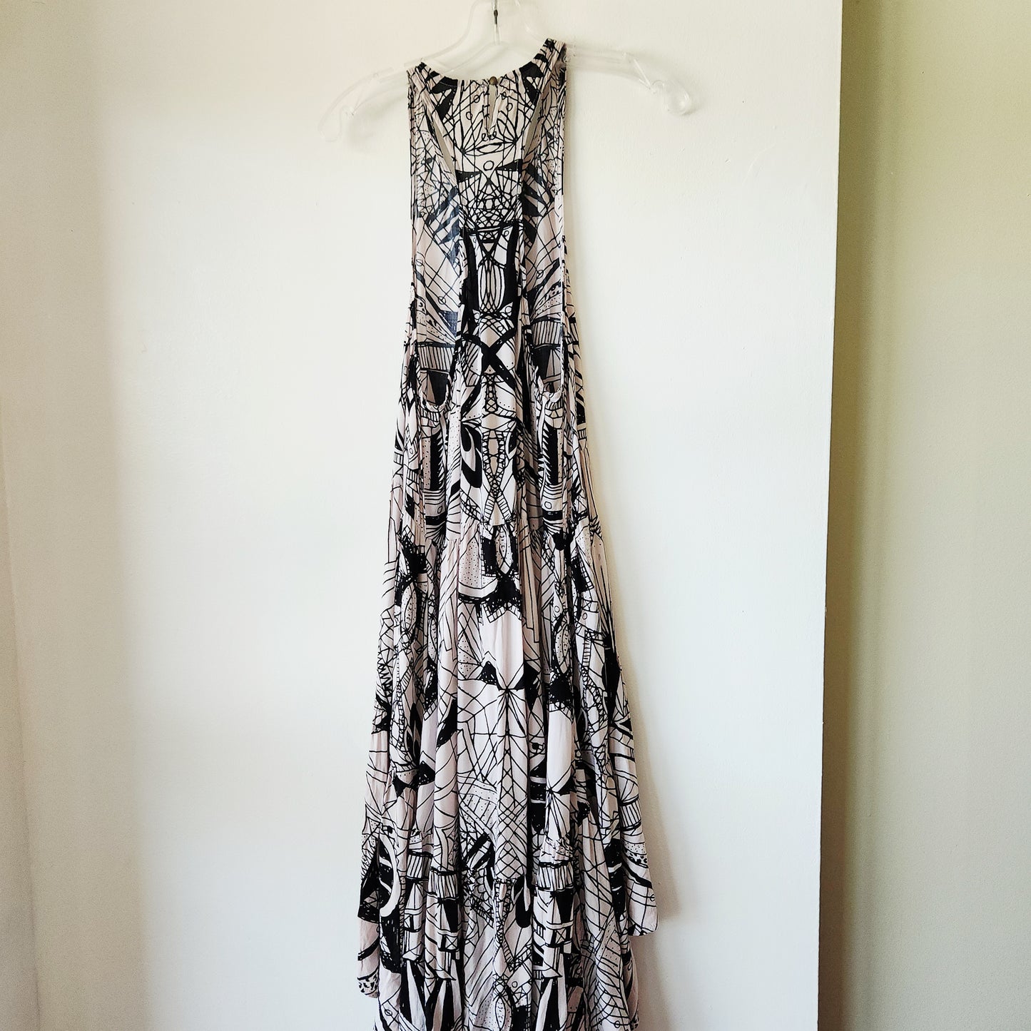 Free People Racerback High-Low Flowy Sundress - S