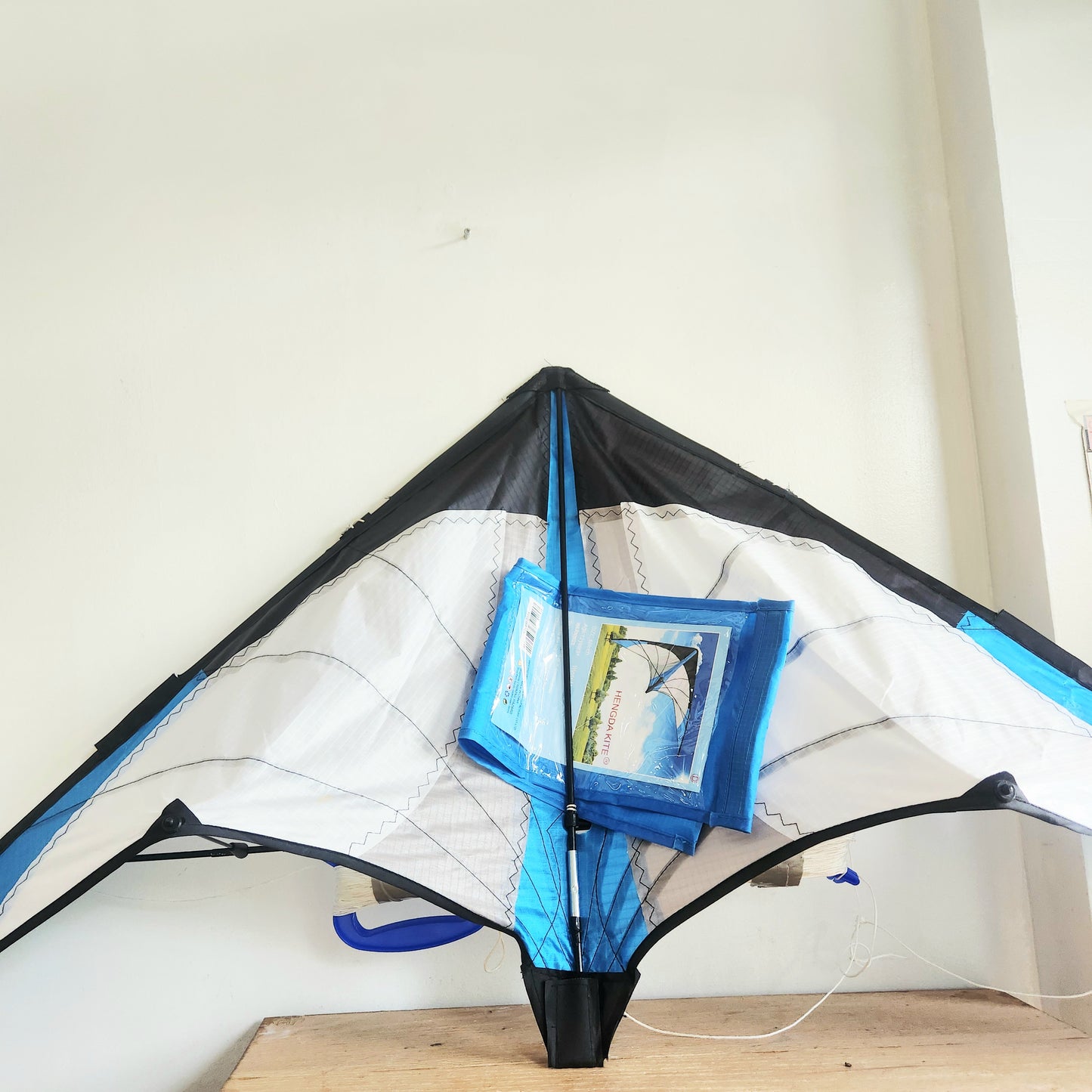 48"Wide Dual Line Stunt Kite with Handle & Line