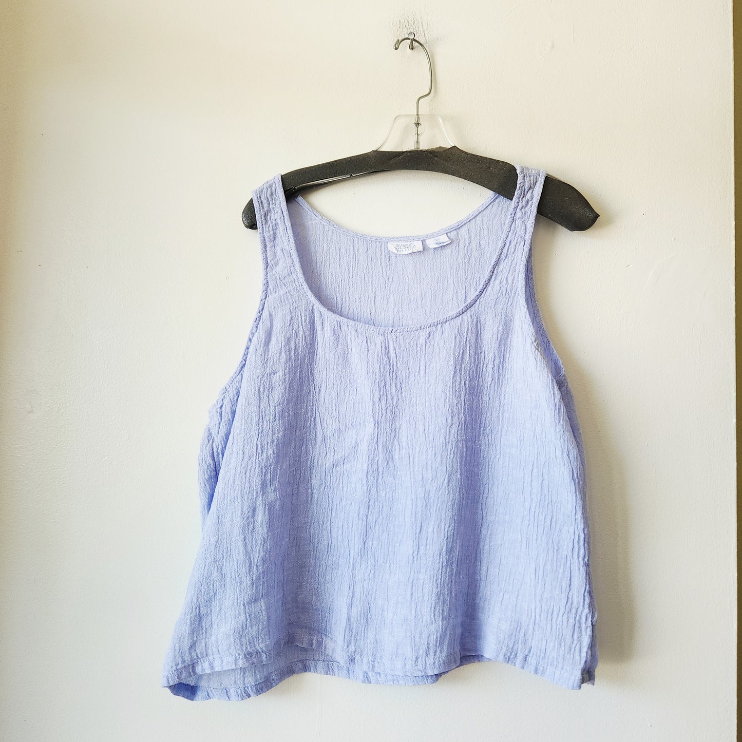 Sigrid Olsen 100% Linen Tank - L