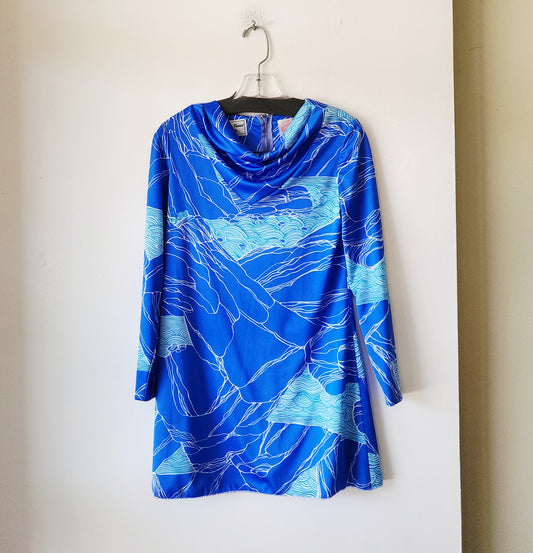 Vintage Something Special by Malia Tunic with Cowl Neck - size 10