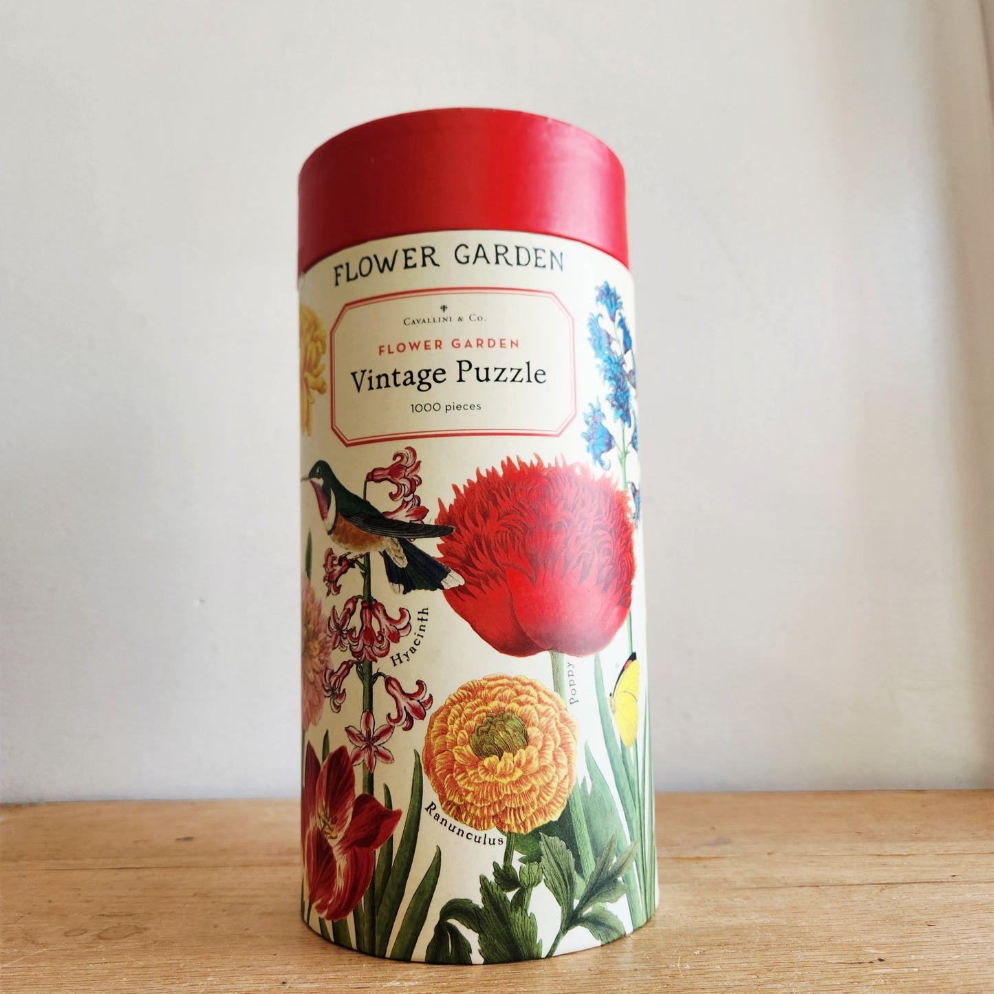 Cavallini & Co Flower Garden Vintage Puzzle 1000 Pieces