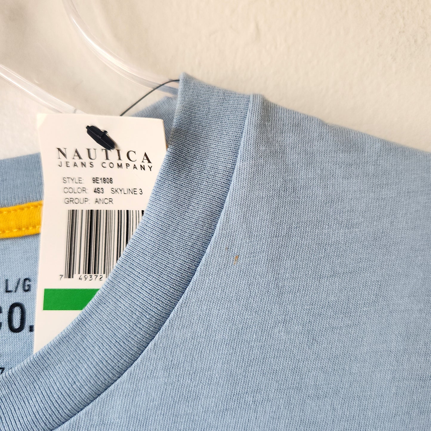 Nautica Jeans Co 100% Cotton Logo Tee - L - New