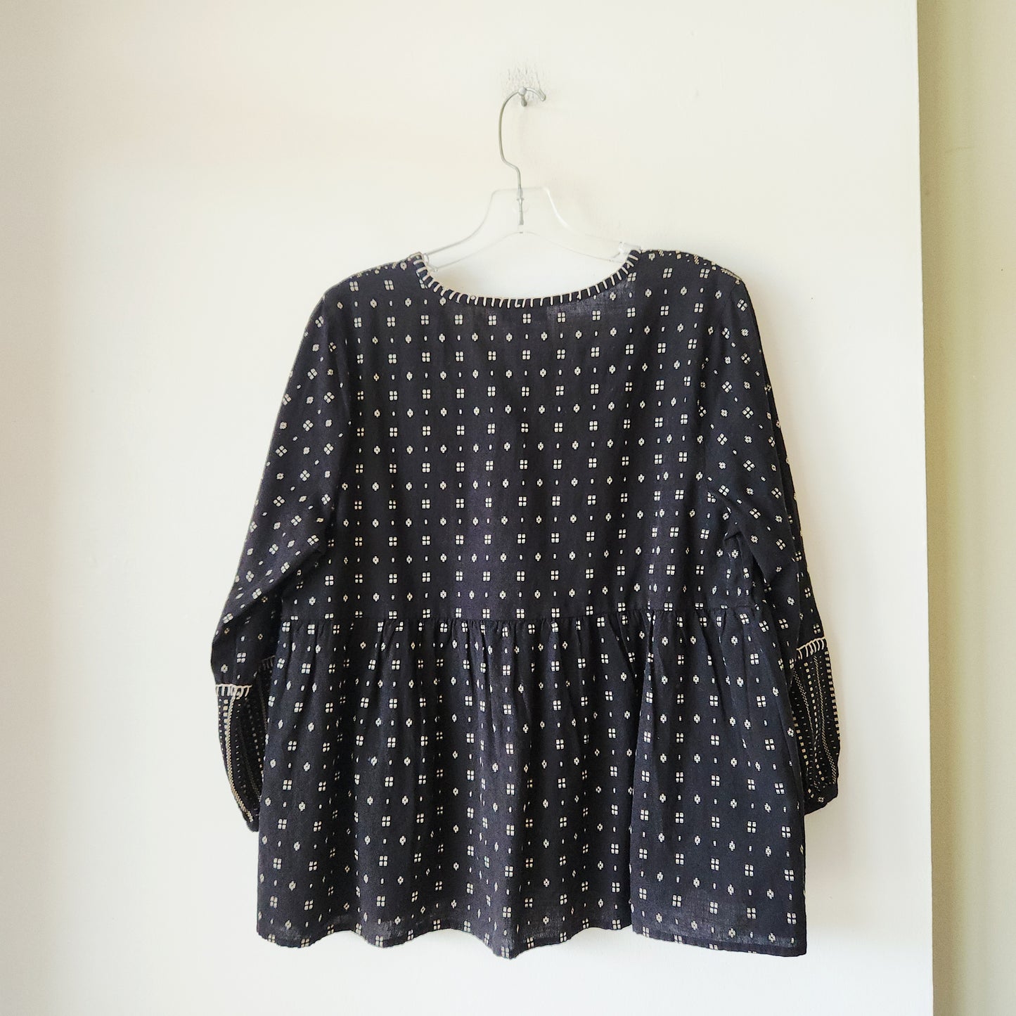 PureJill Elements Peplum Top - M