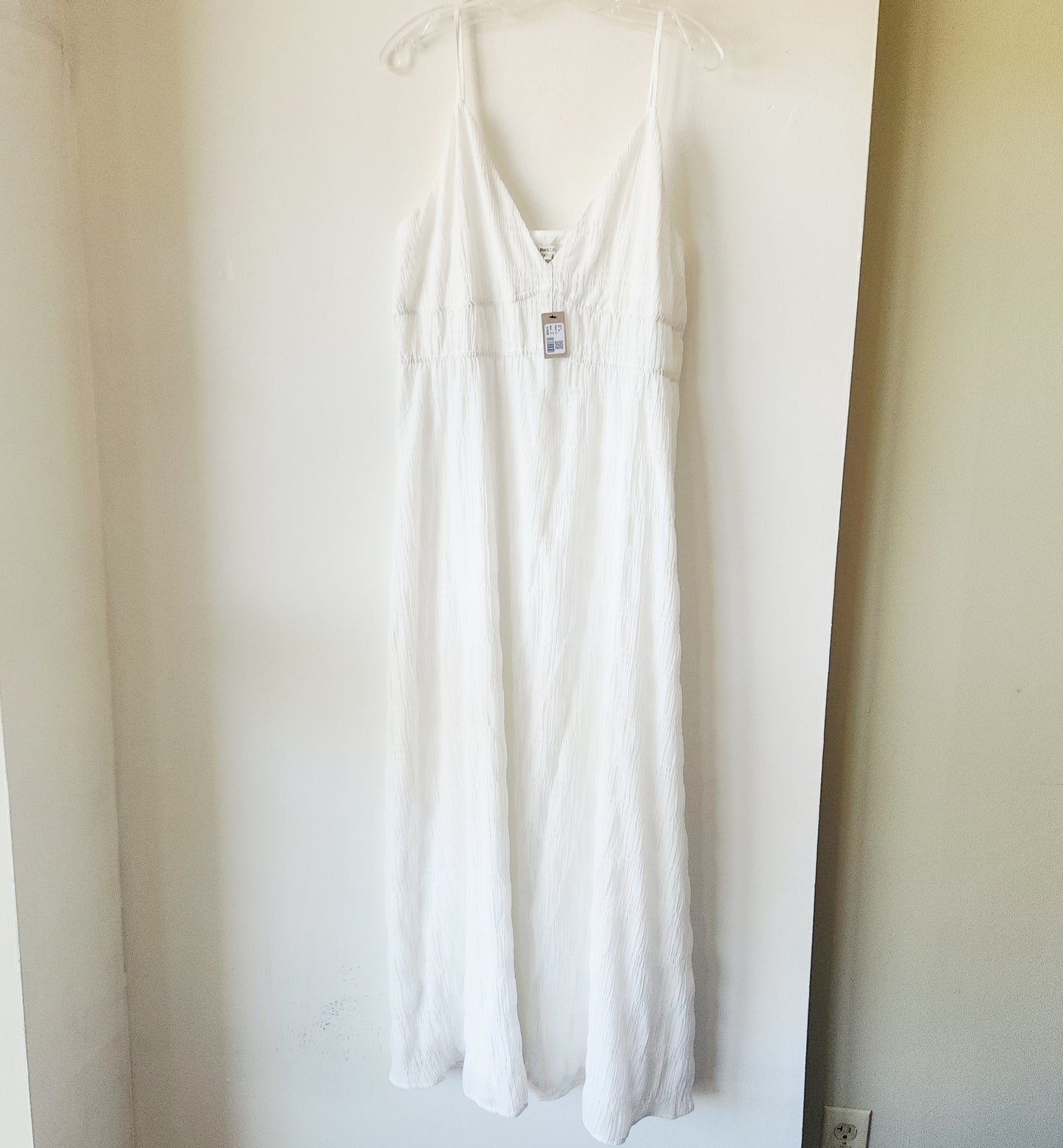 RW&Co White Maxi Sundress - XL - New