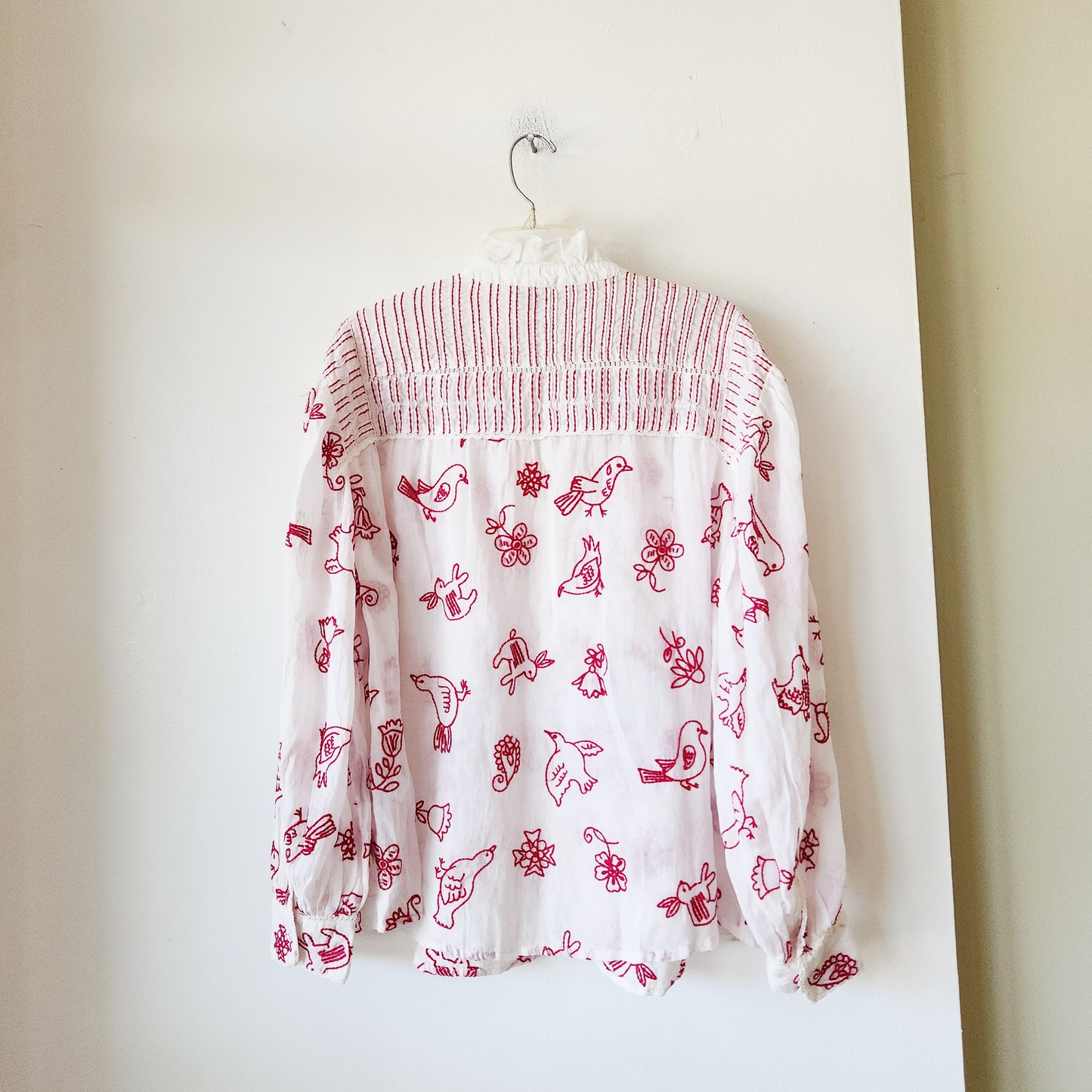 Sundance Ramie Top with Embroidery - XL - New