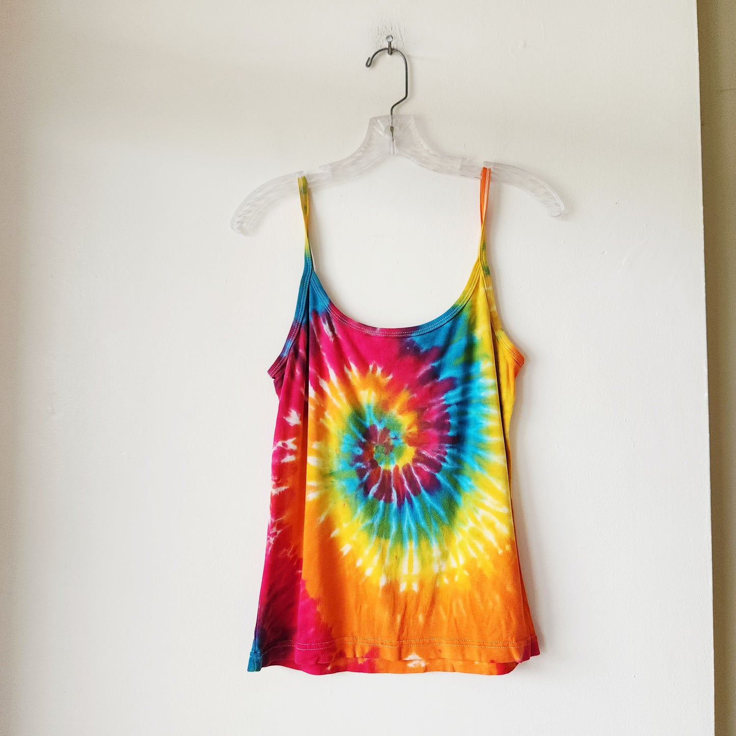 Gaziani 100% Cotton Tie Dye Tank - L