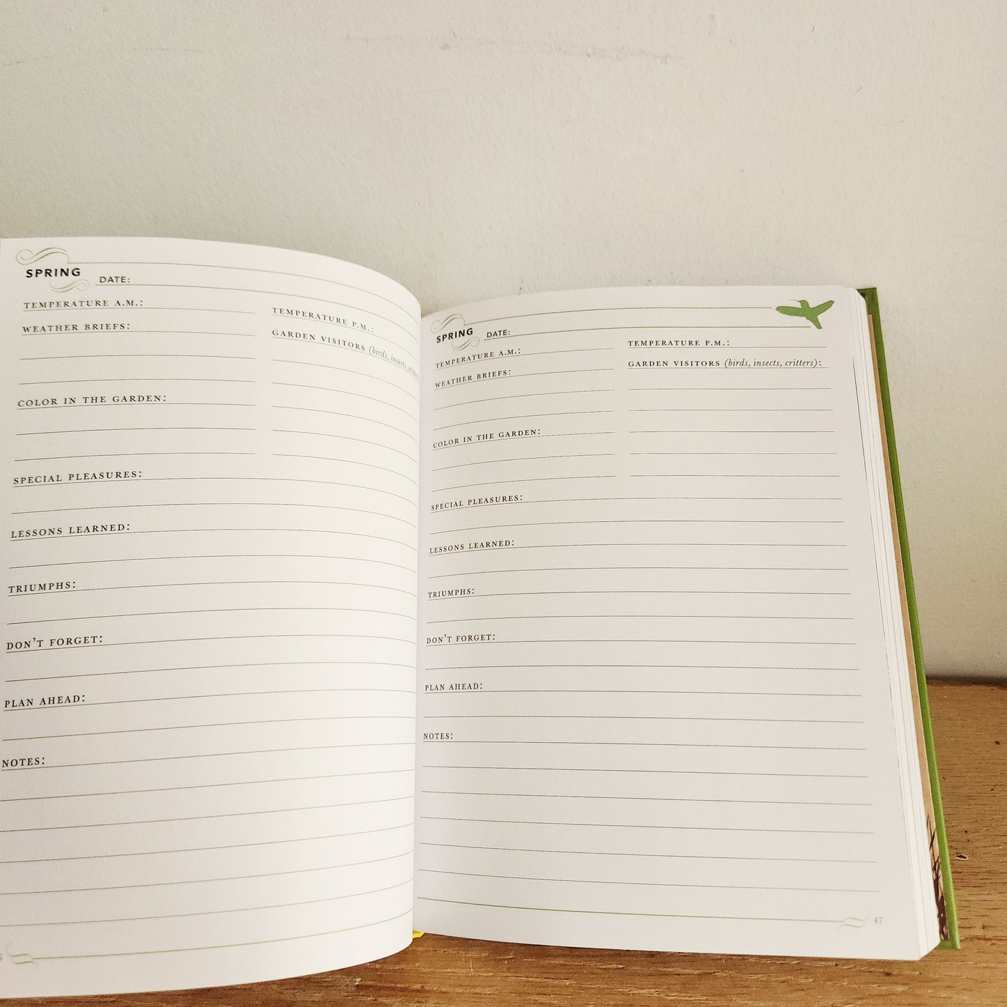 My Garden: a Five Year Journal