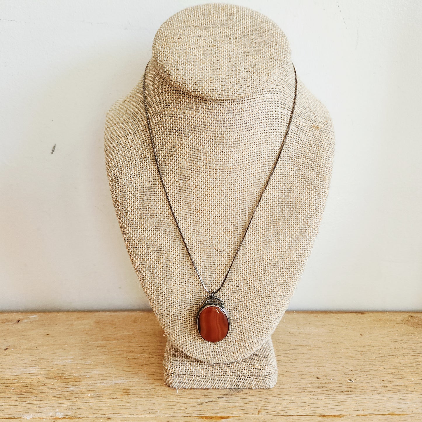 Sterling Silver Chain with Sterling Silver Pendant
