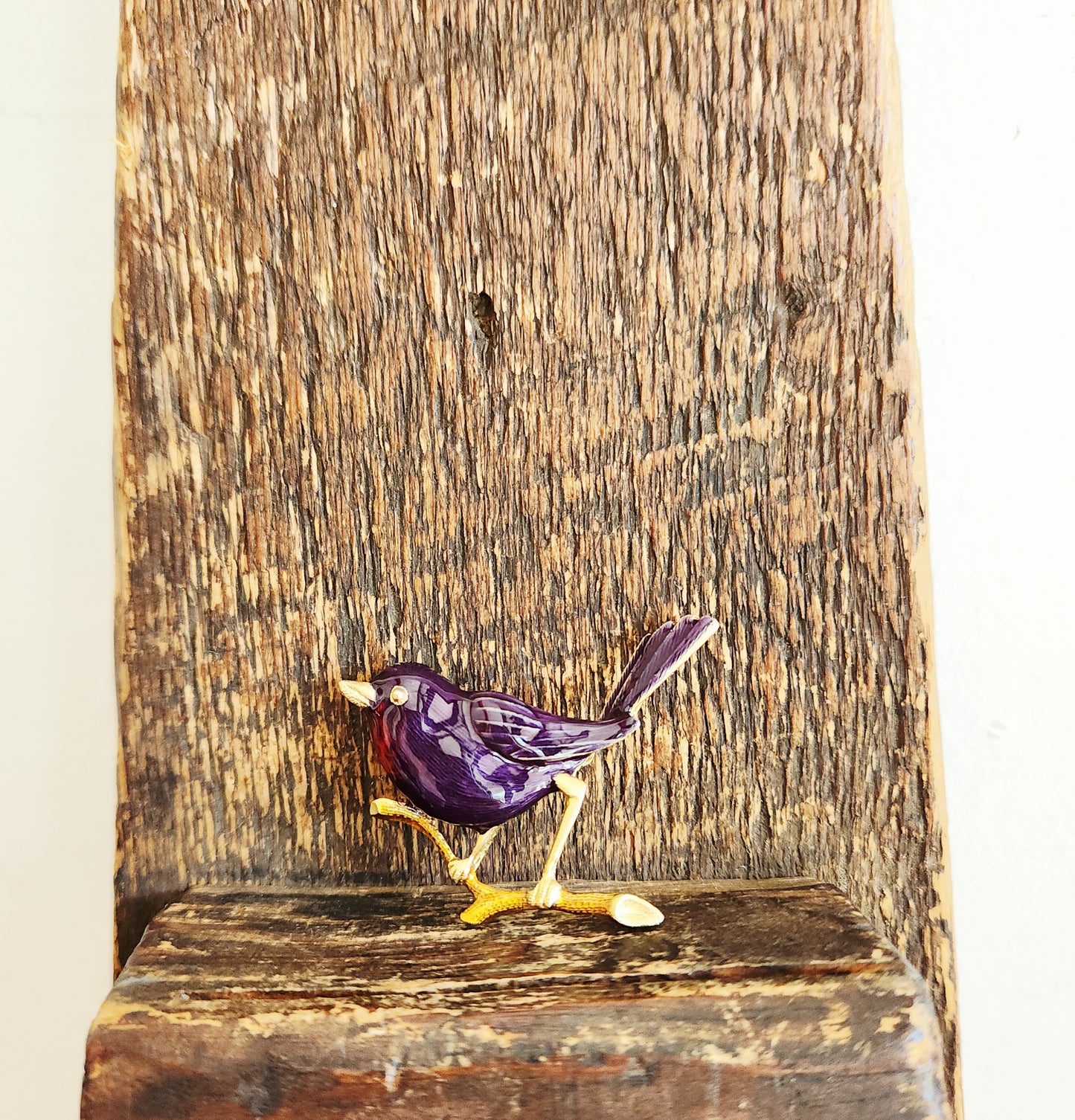 Enamel Bird Pin