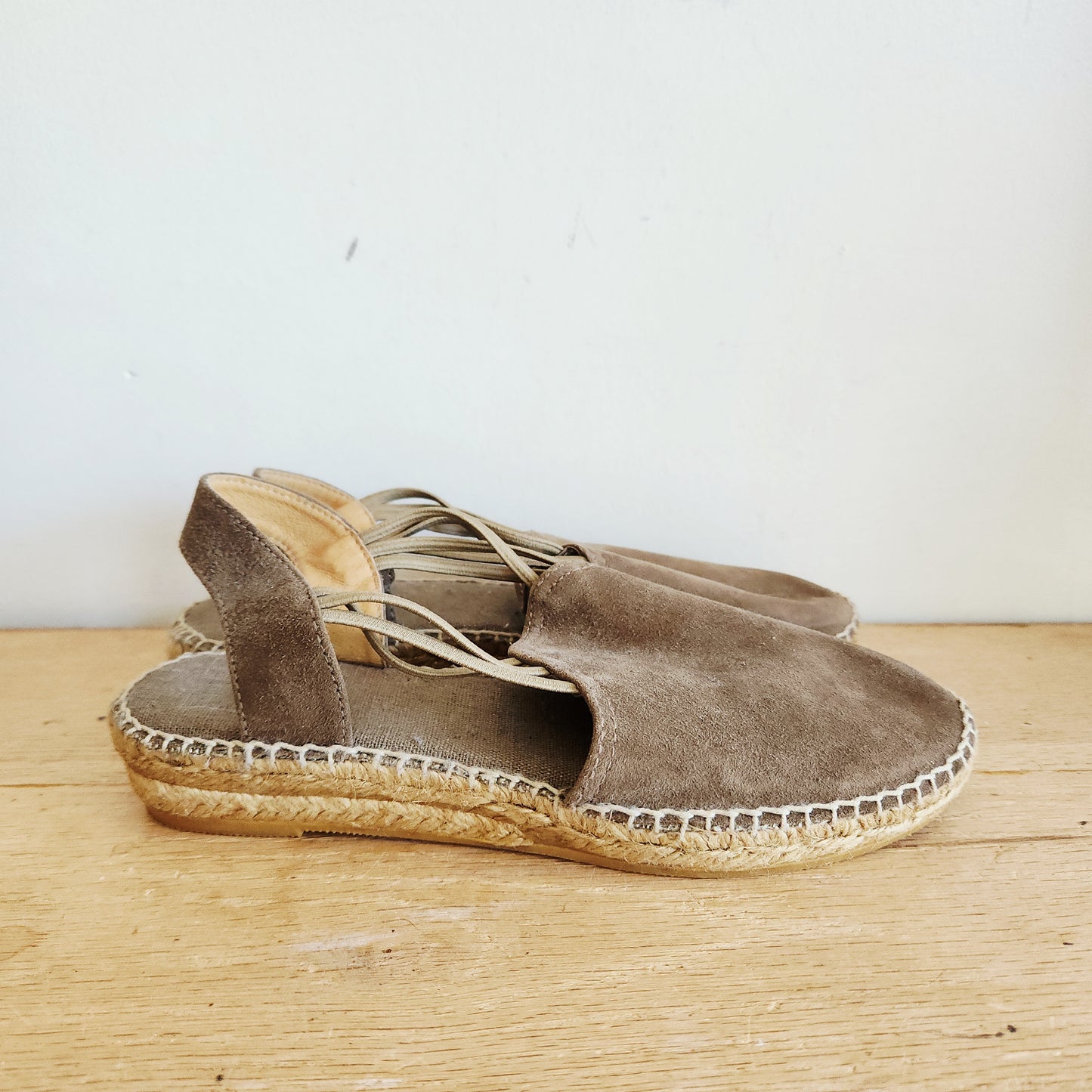 Toni Pons Suede Slip On Shoes - size 38