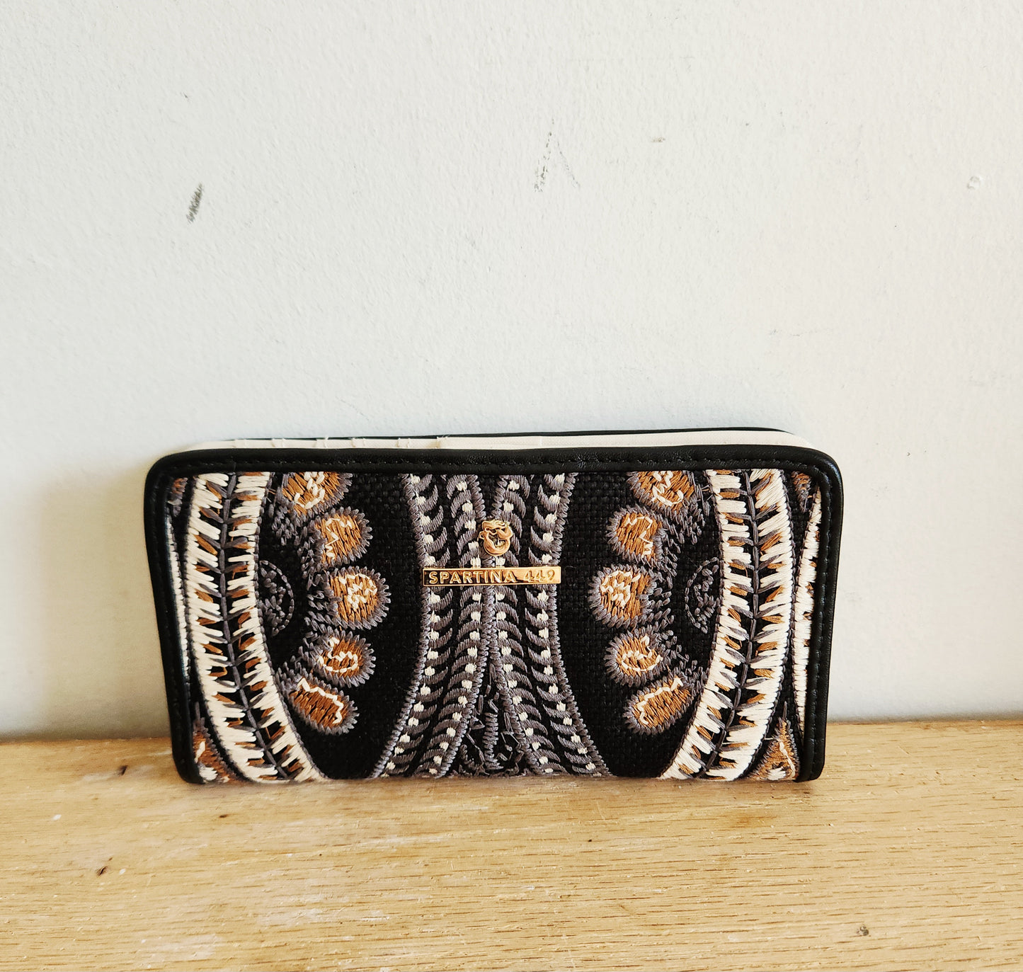 Spartina 449 Snap Wallet with Embroidery