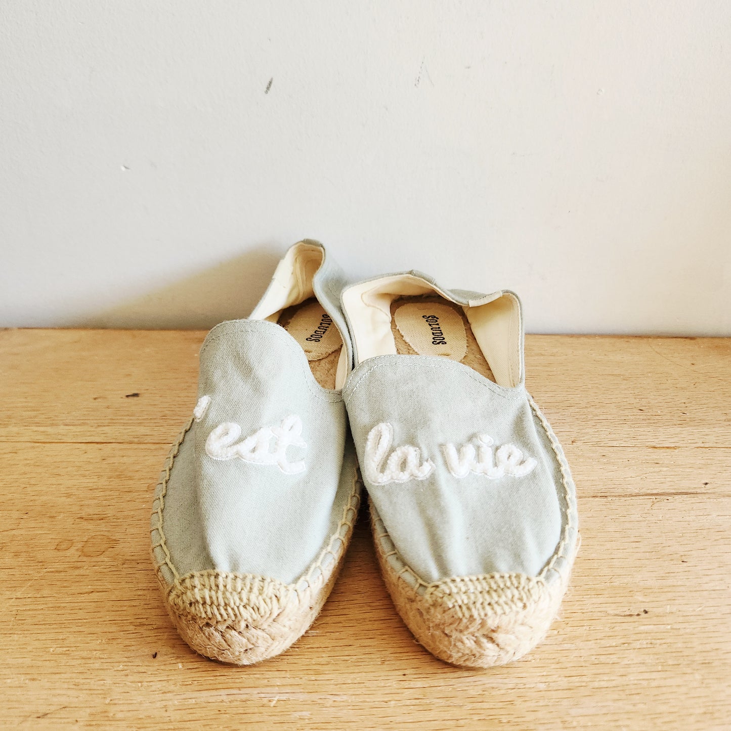 Soludos 'C'est La Vie' Espadrille Flats - size 8.5/39