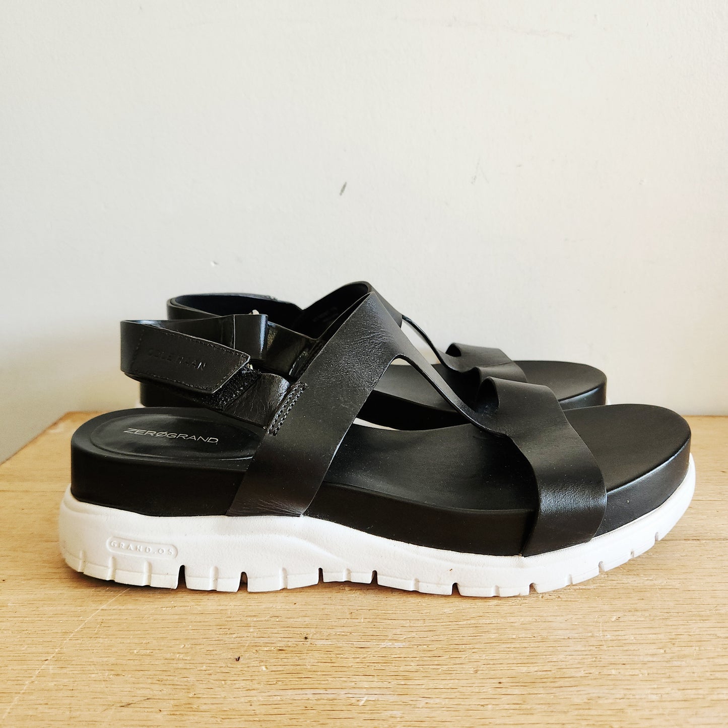 Cole Haan Zerøgrand Black Sandals - size 11B