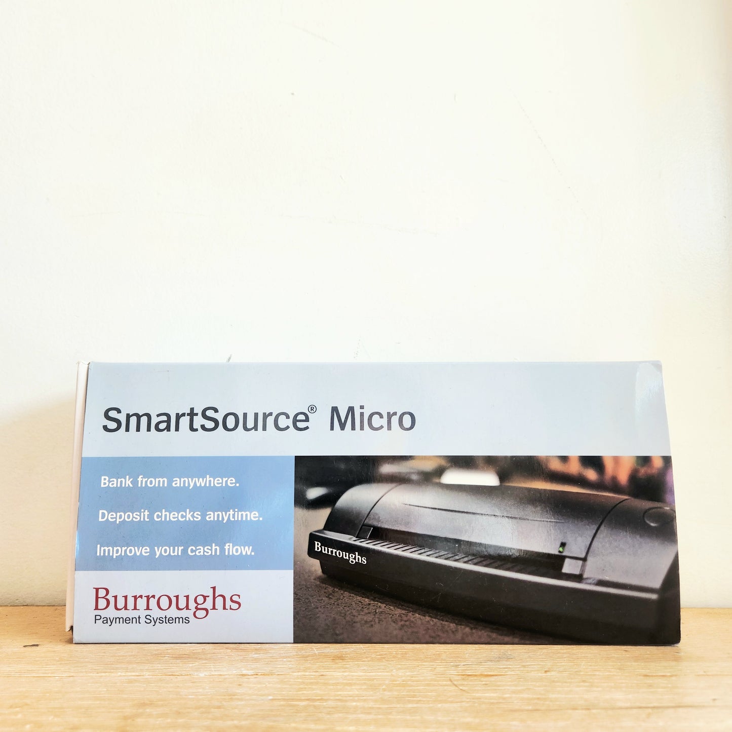 SmartSource Micro Burroughs Payment System Check Scanner NEW