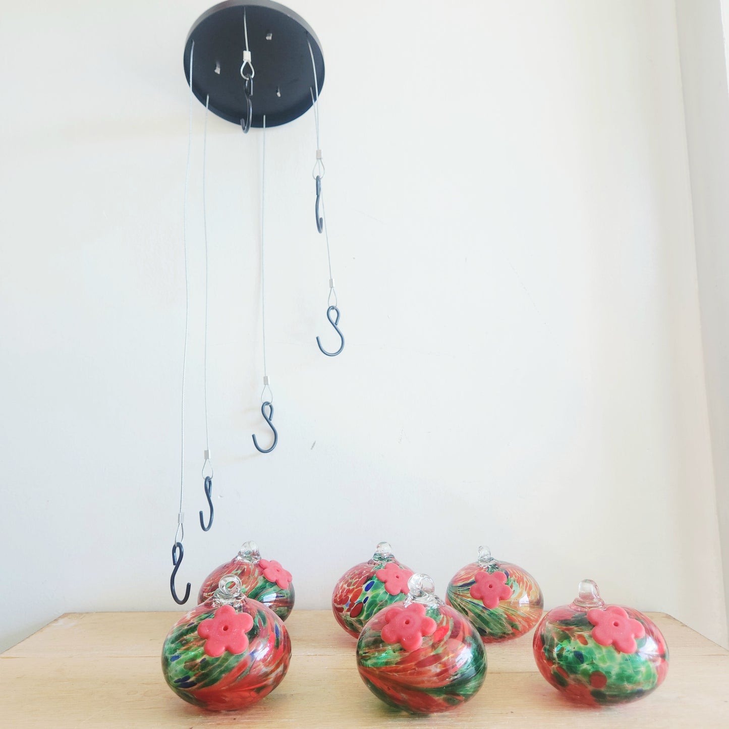 Windchime Multi Hummingbird Birdfeeder NEW