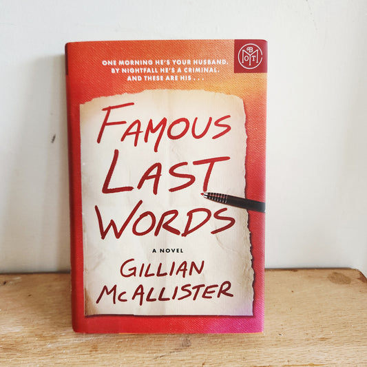 Famous Last Words by Gillian McAllister