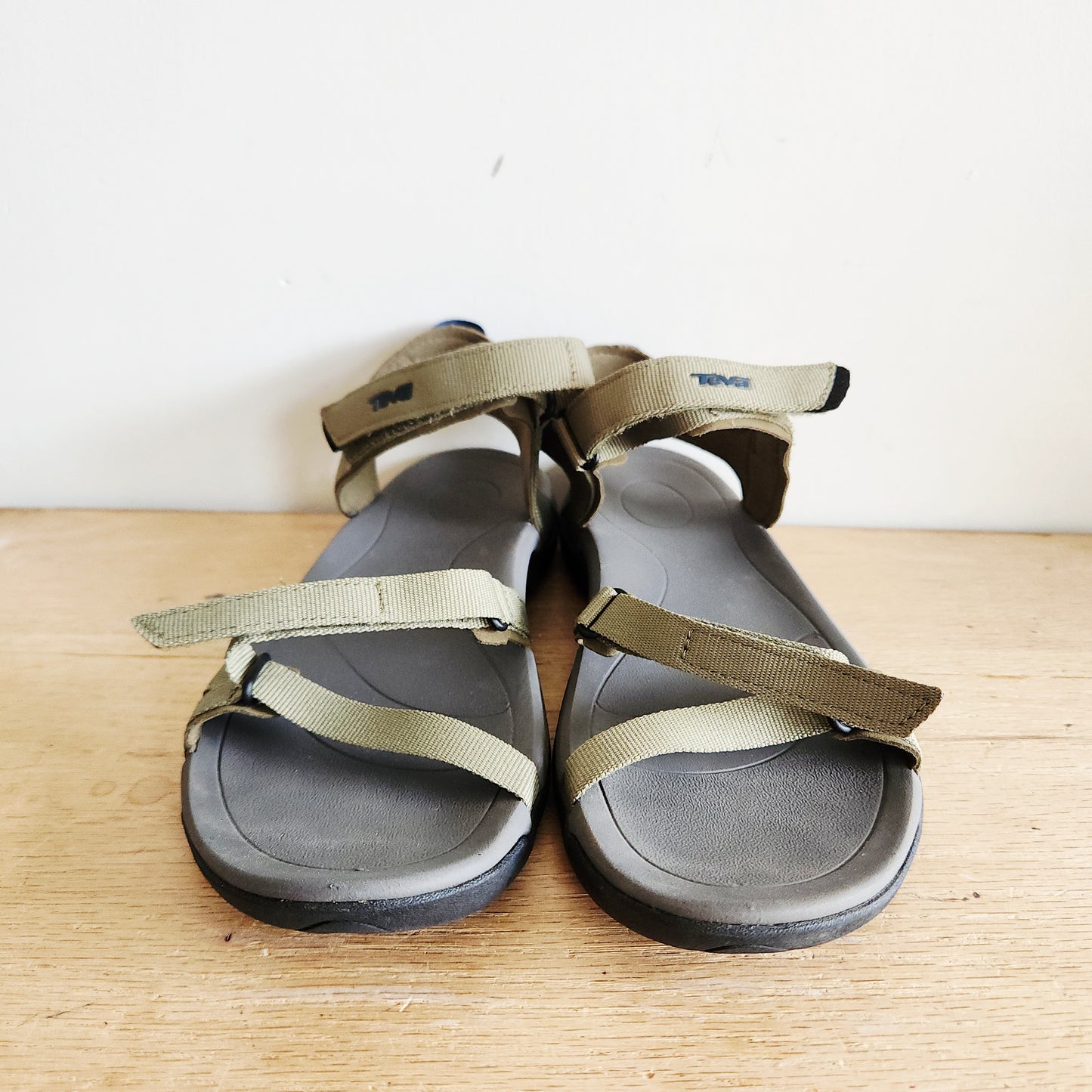 Teva Olive Green Sandals - size 9