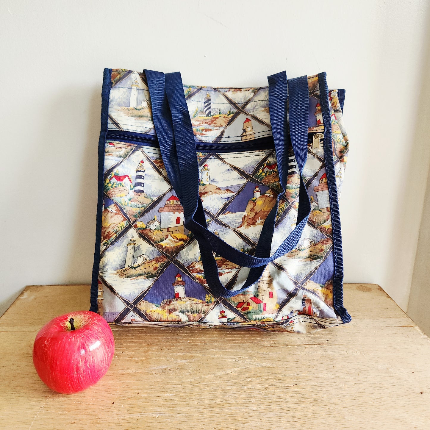 Brocade Lighthouse Tote
