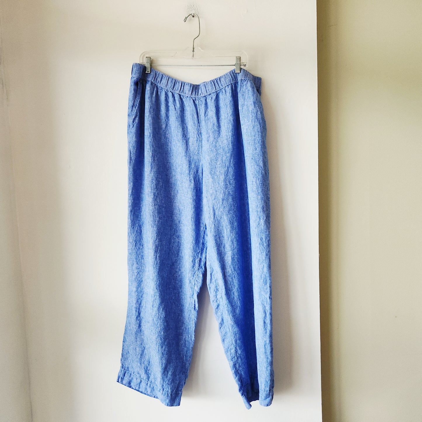 Talbots 100% Linen Pull On Pants - size 2X