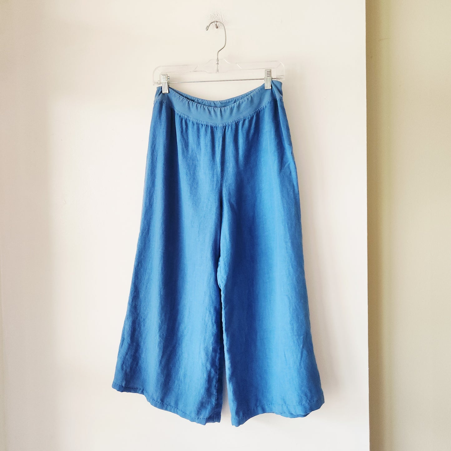 Cutloose 100% Linen Pants with Jersey Waistband - M