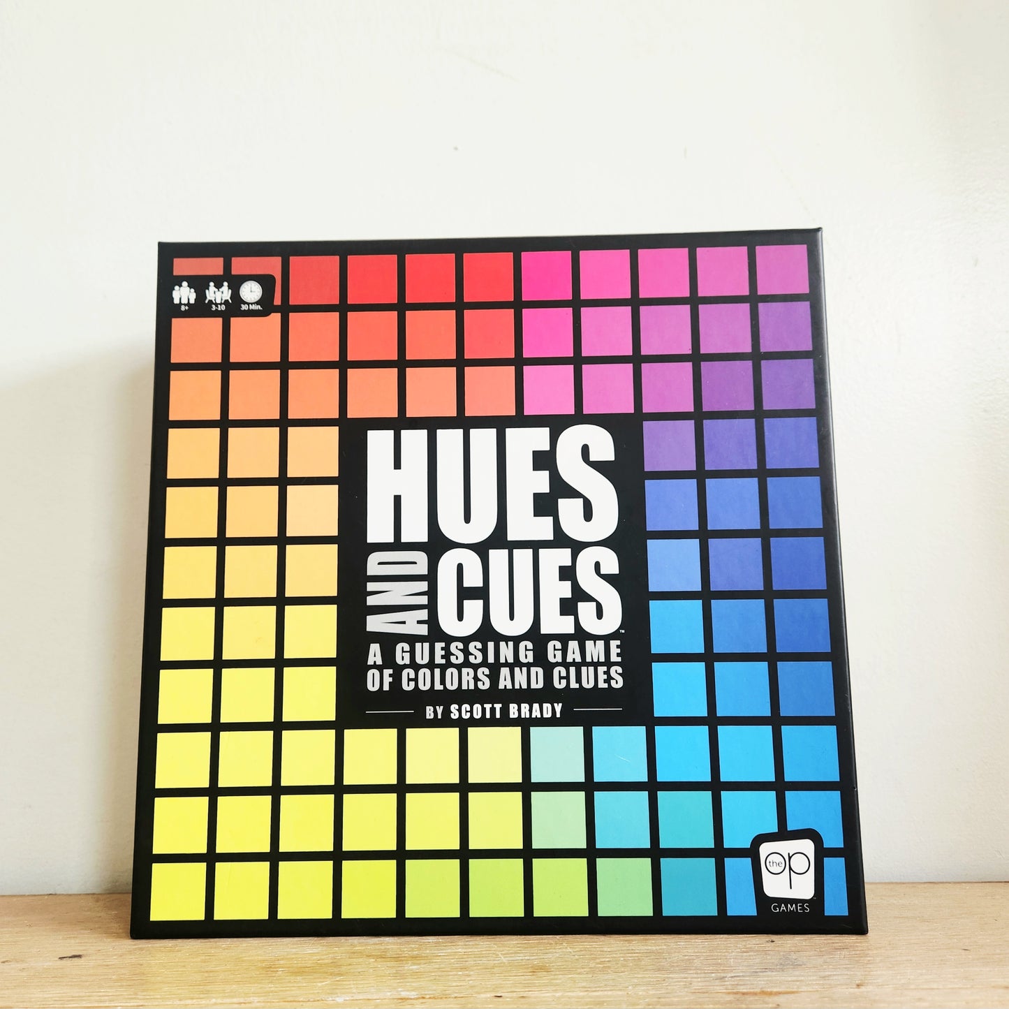 Hues and Cues Vibrant Color Guessing Board Game