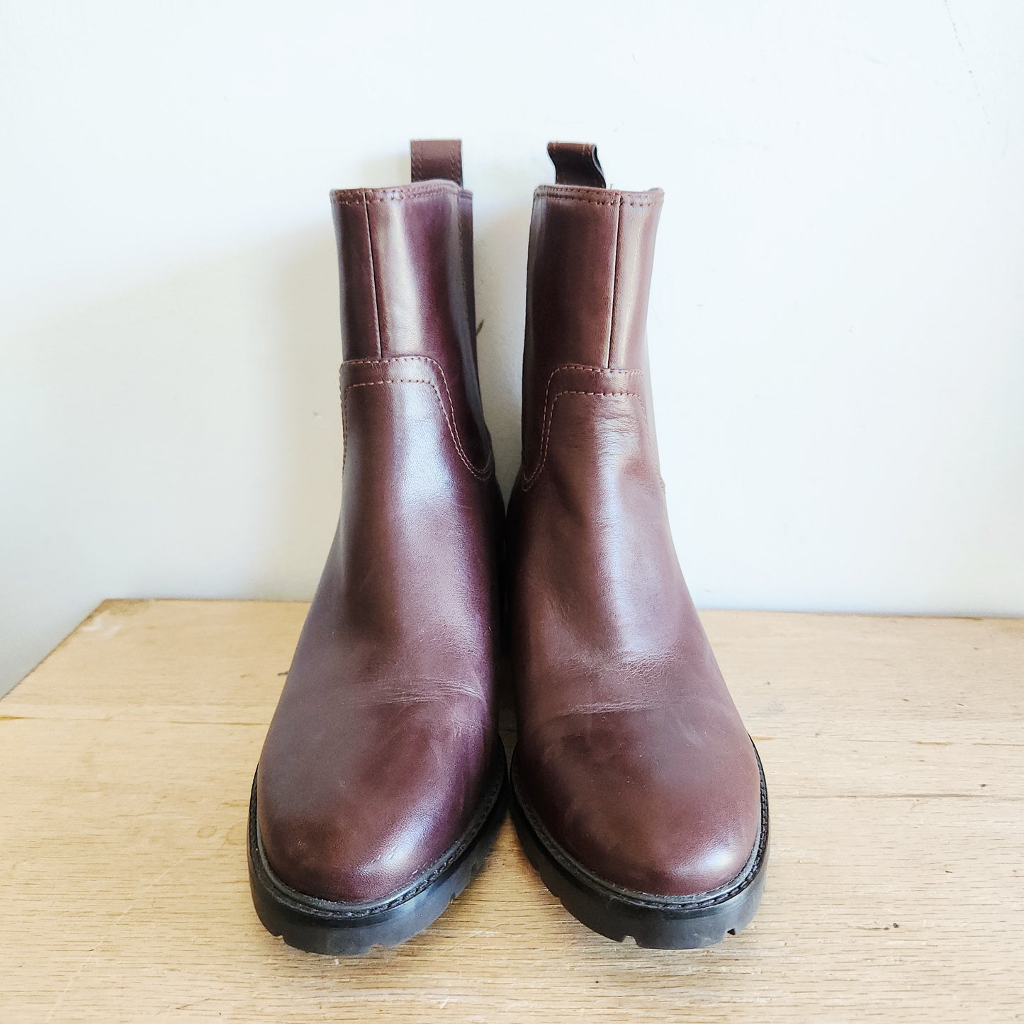 Cole Haan Waterproof Chestnut Boots - size 9B