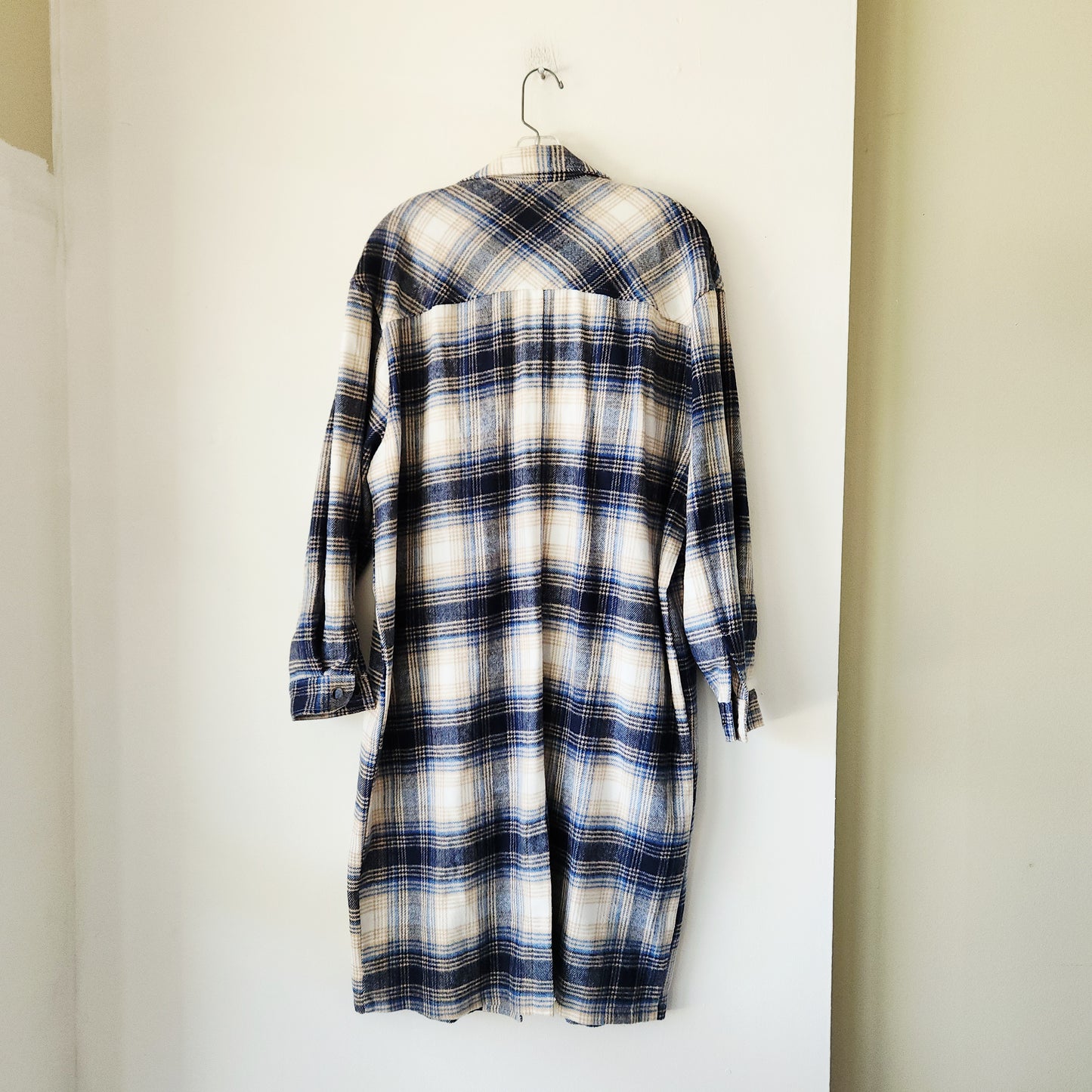 Elan Snap Front Plaid Jacket - M - New