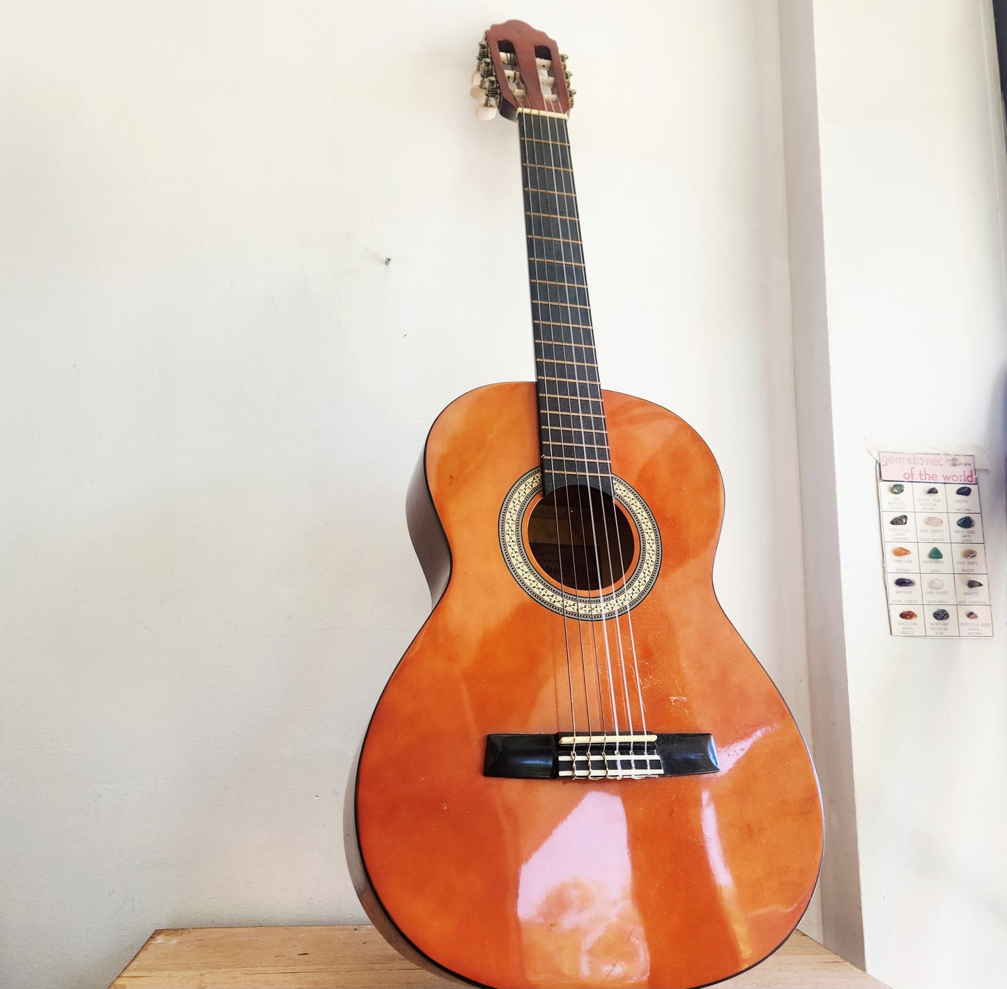 Acoustic Guitar Valencia Model Class Kit 3/4 Starter Guitar