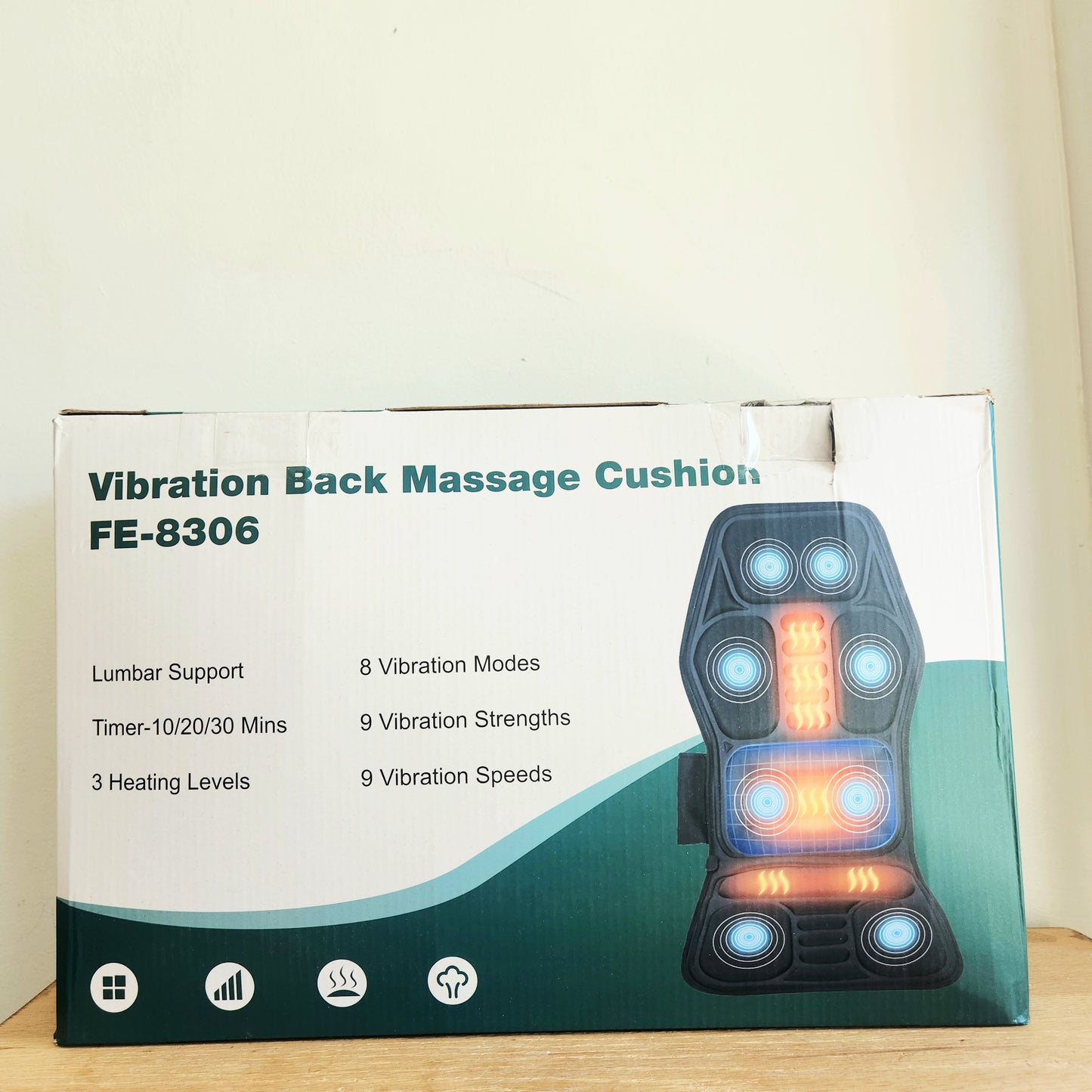 Back Massager for Chair, Massage Seat Cushion with Heat NEW