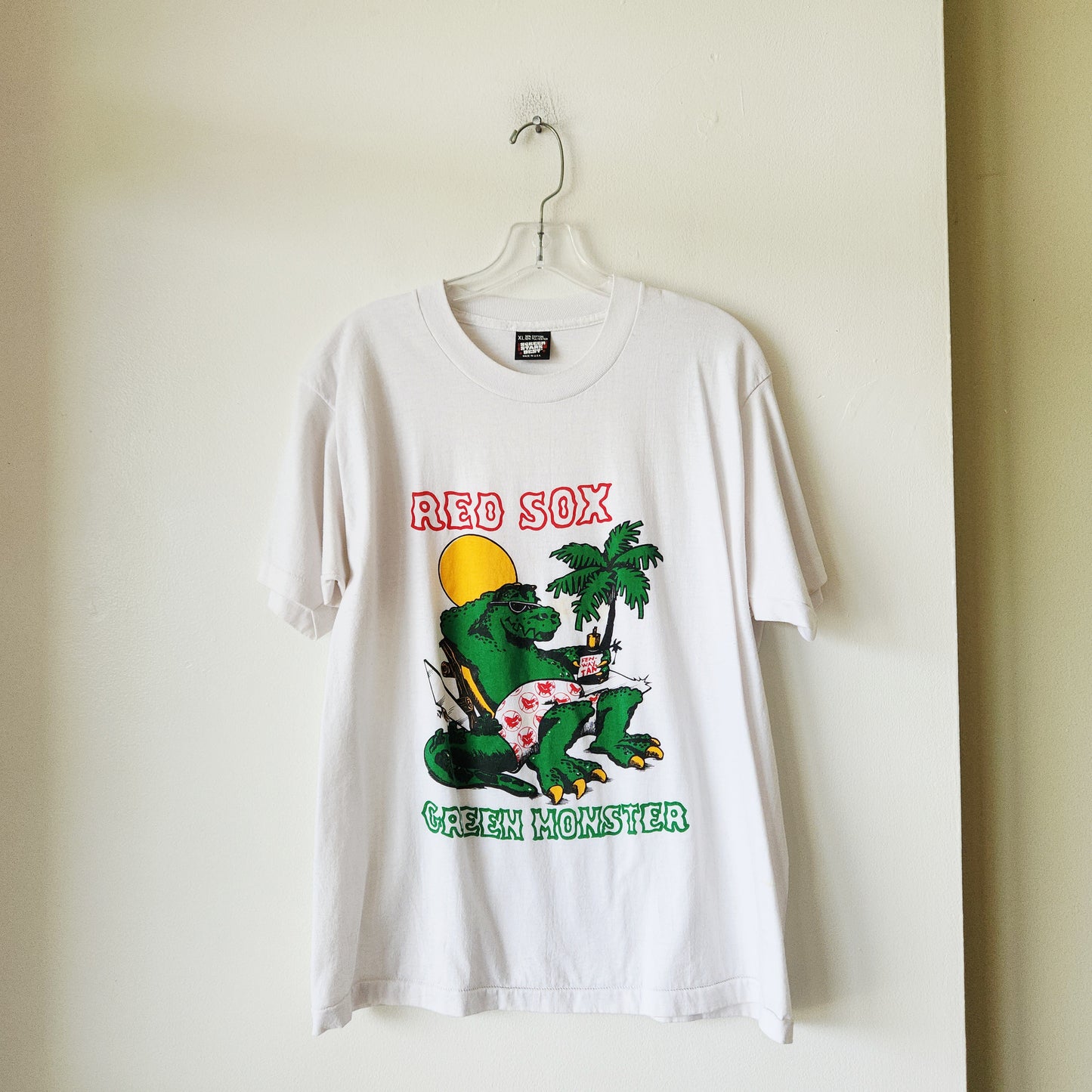 Vintage Red Sox Green Monster Tee - XL - as is