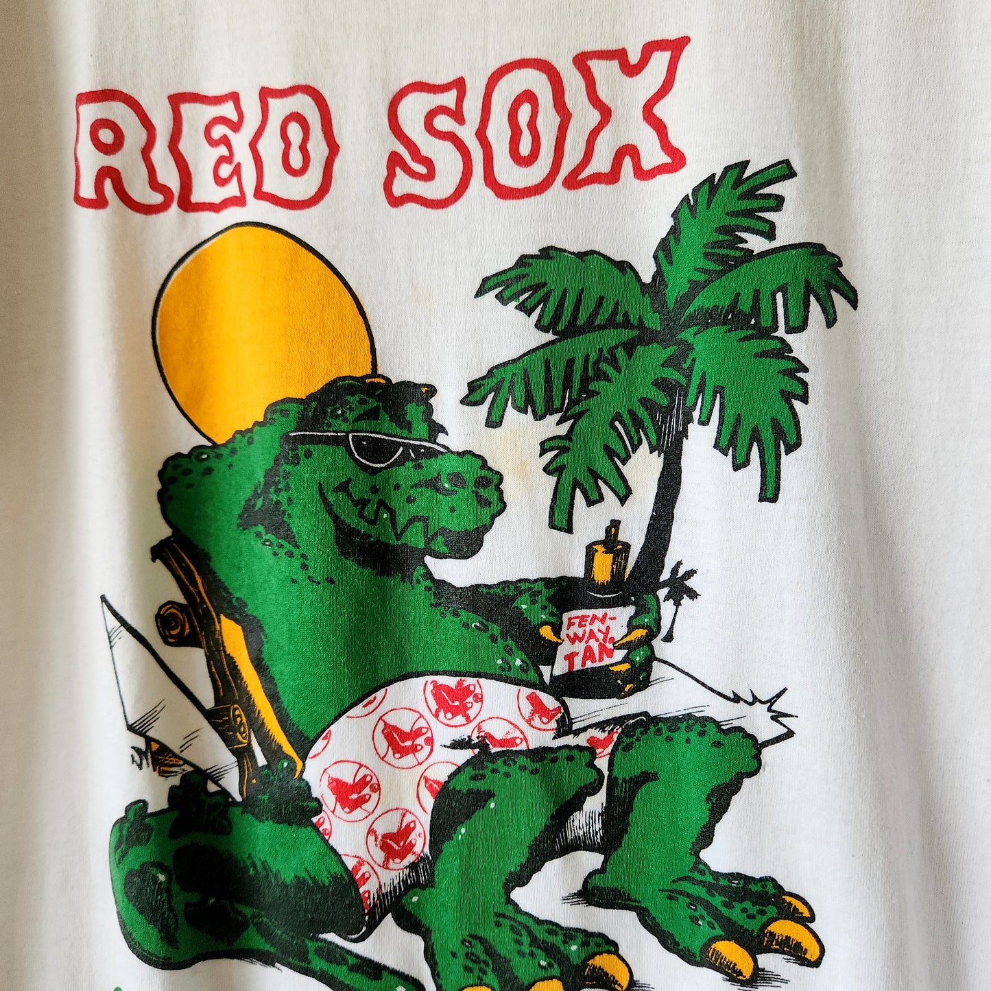Vintage Red Sox Green Monster Tee - XL - as is