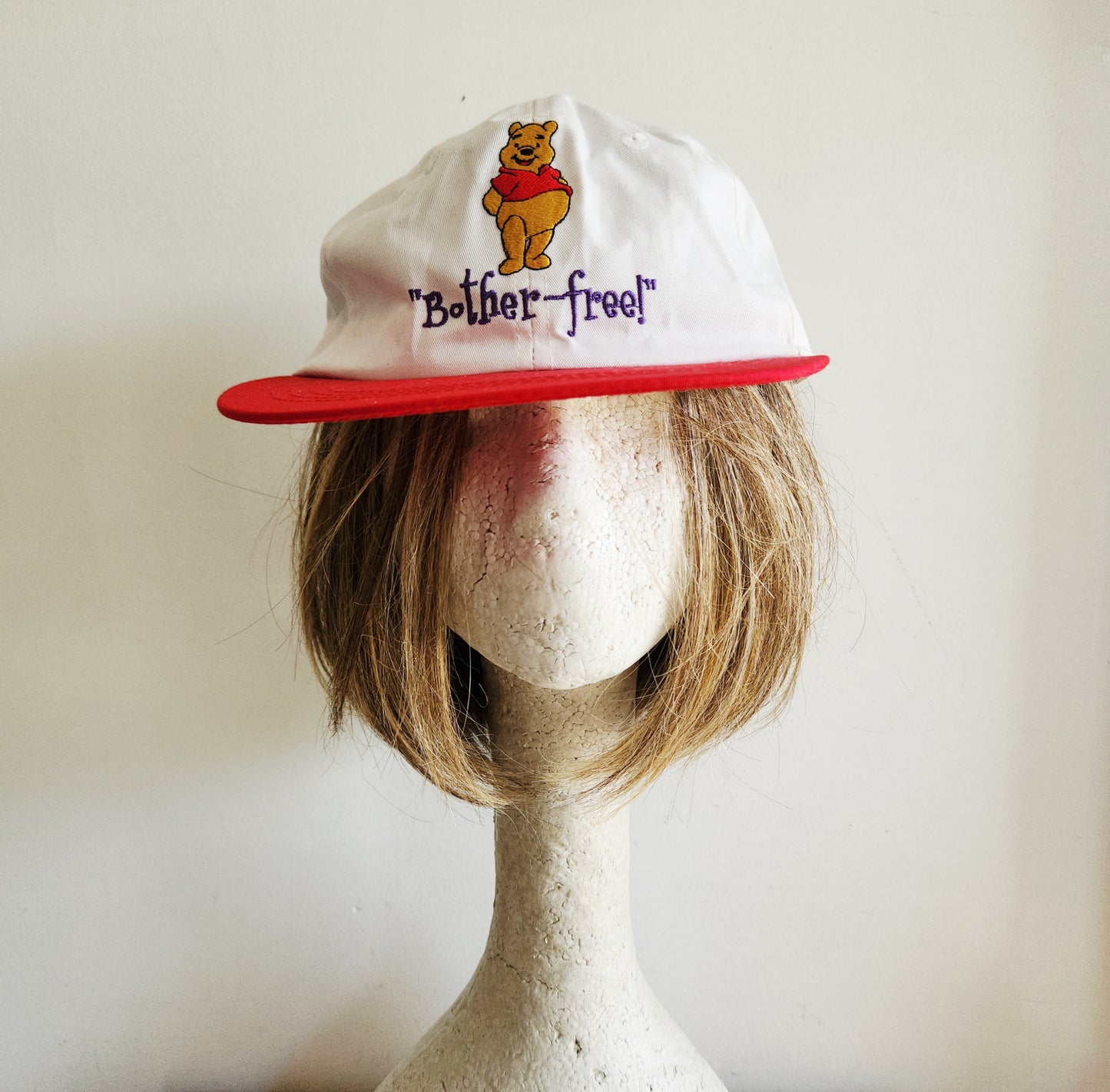 Vintage 90s Pooh 'bother-free' Cap