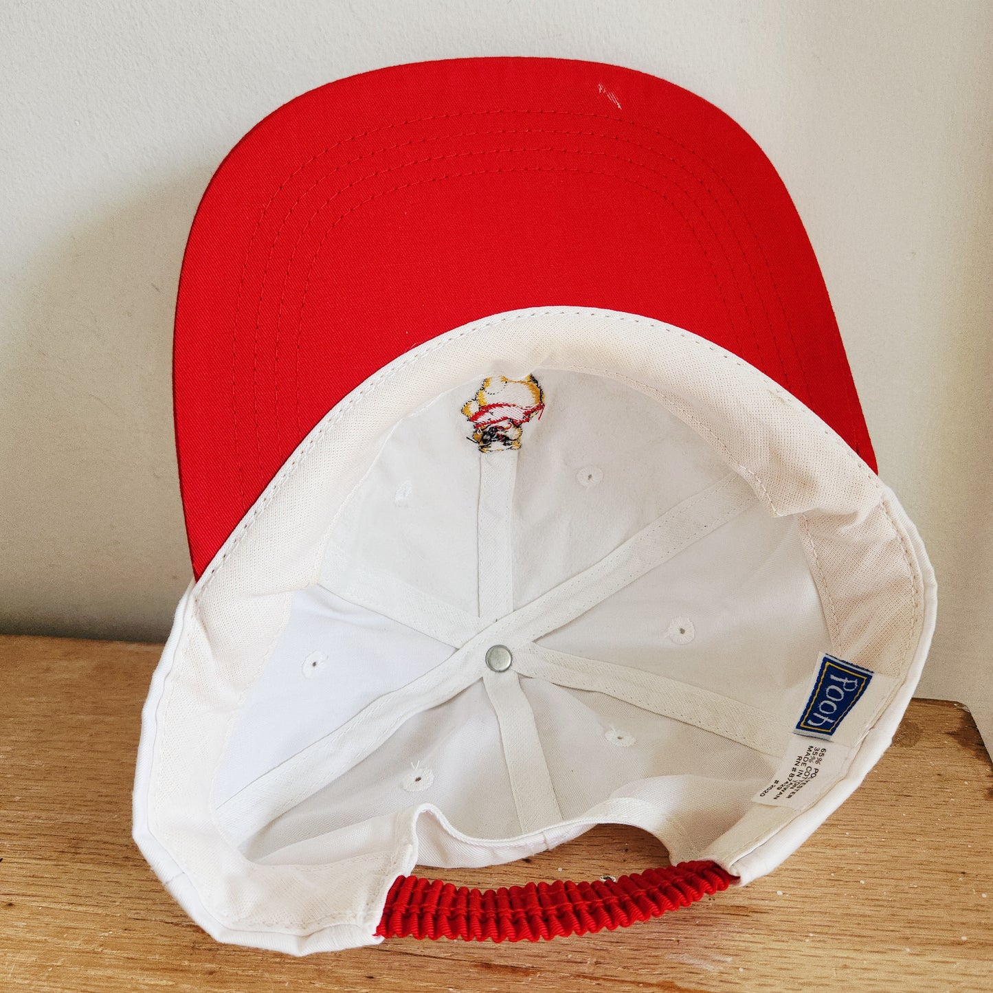 Vintage 90s Pooh 'bother-free' Cap