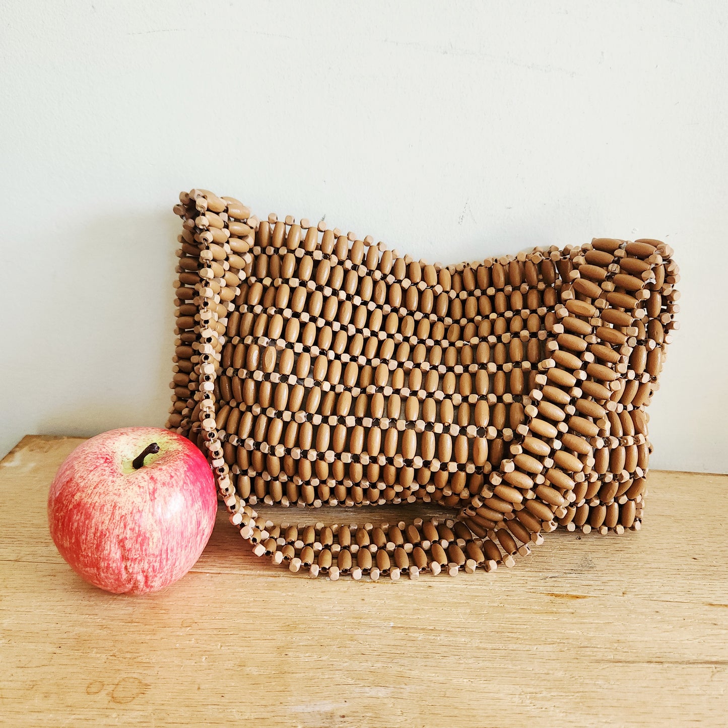 Wood Bead Bag