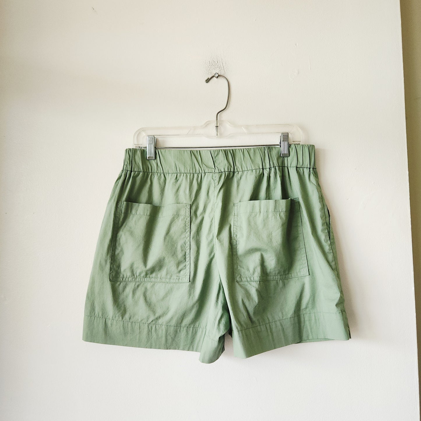 A New Day Green Khaki Shorts - S - New