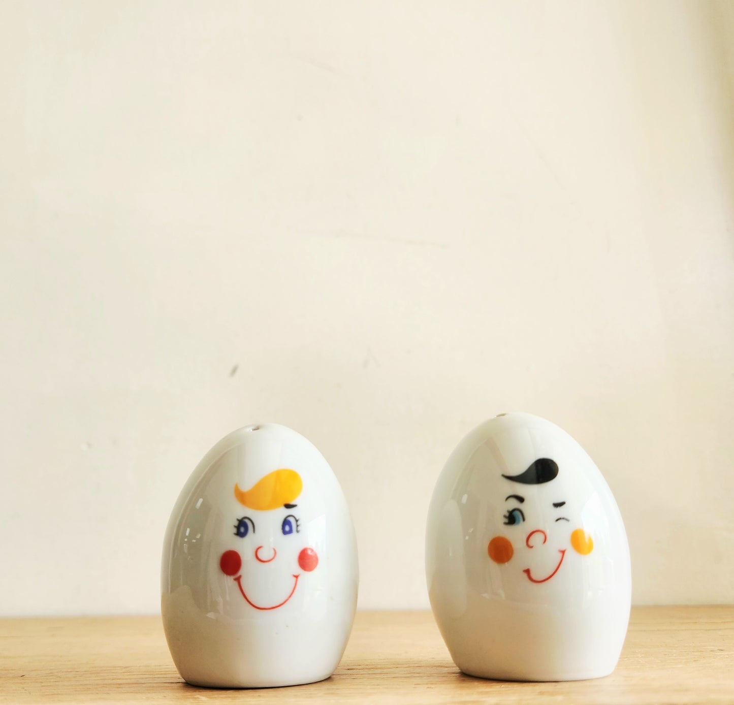 Vintage 1960s Salt and Pepper Shakers