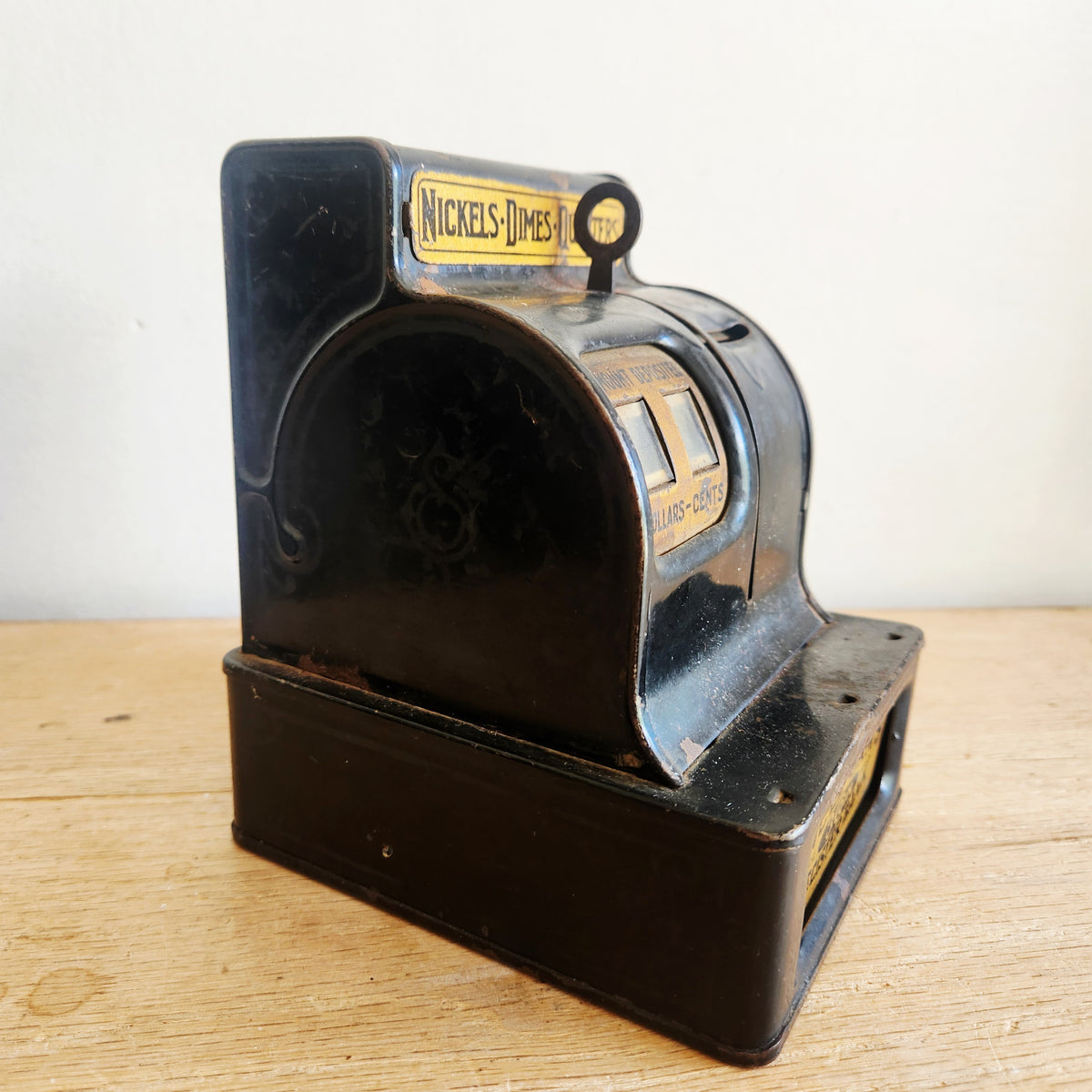 Antique Uncle Sam's 3 Coin Register Bank Toy