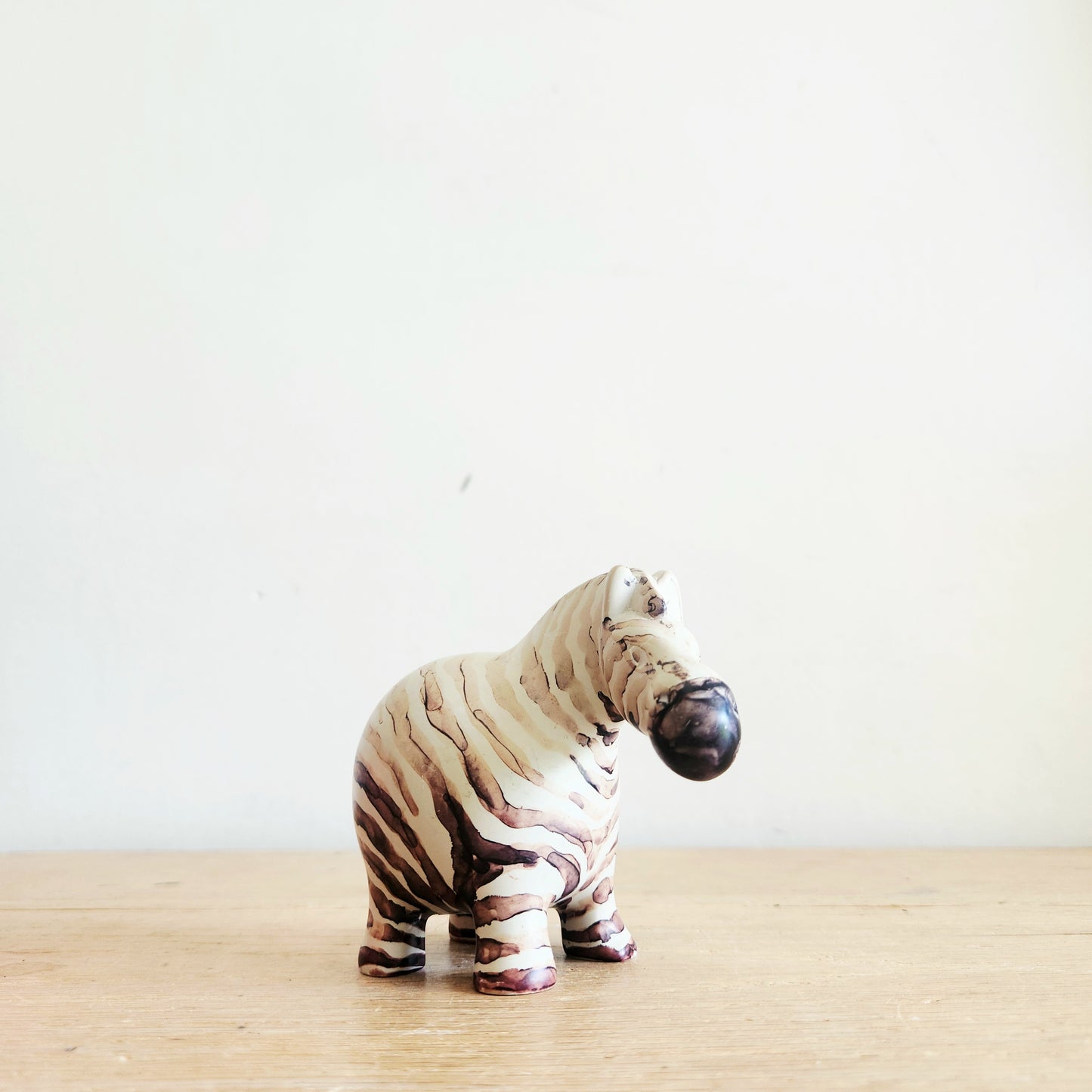 Zebra Figurine SMOLArt Hand Carved Soapstone