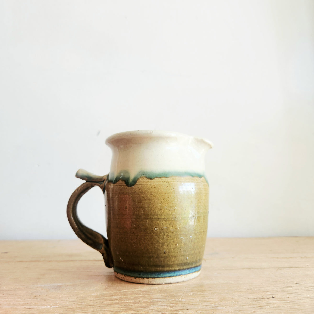 Handmade Ceramic Pitcher Approx 7"