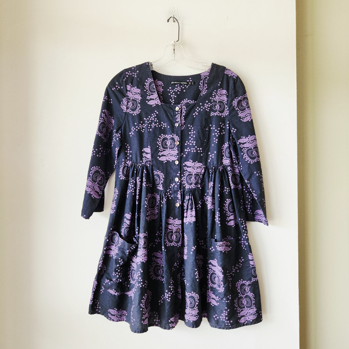 Gudrun Sjödén Linen & Cotton Babydoll Tunic - XS