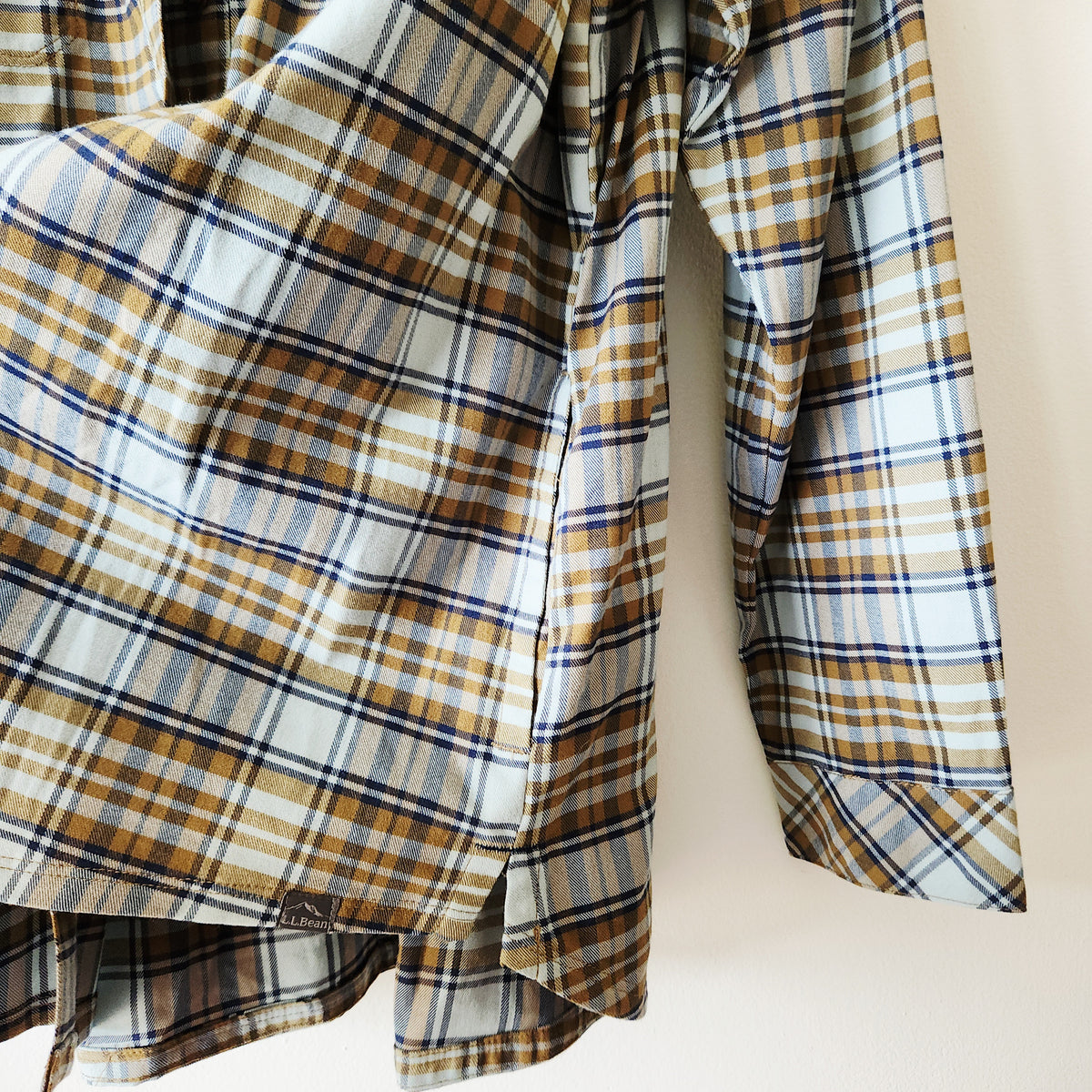 LL Bean Cabin Stretch Plaid Shirt - XL Petite - New