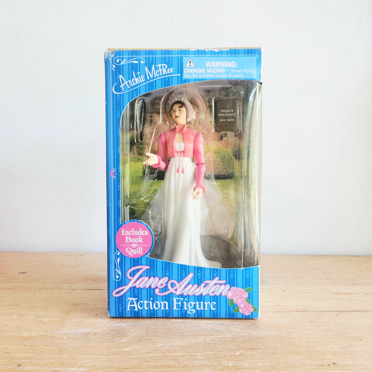 Archie McPhee Jane Austen Pride & Prejudice Action Figure