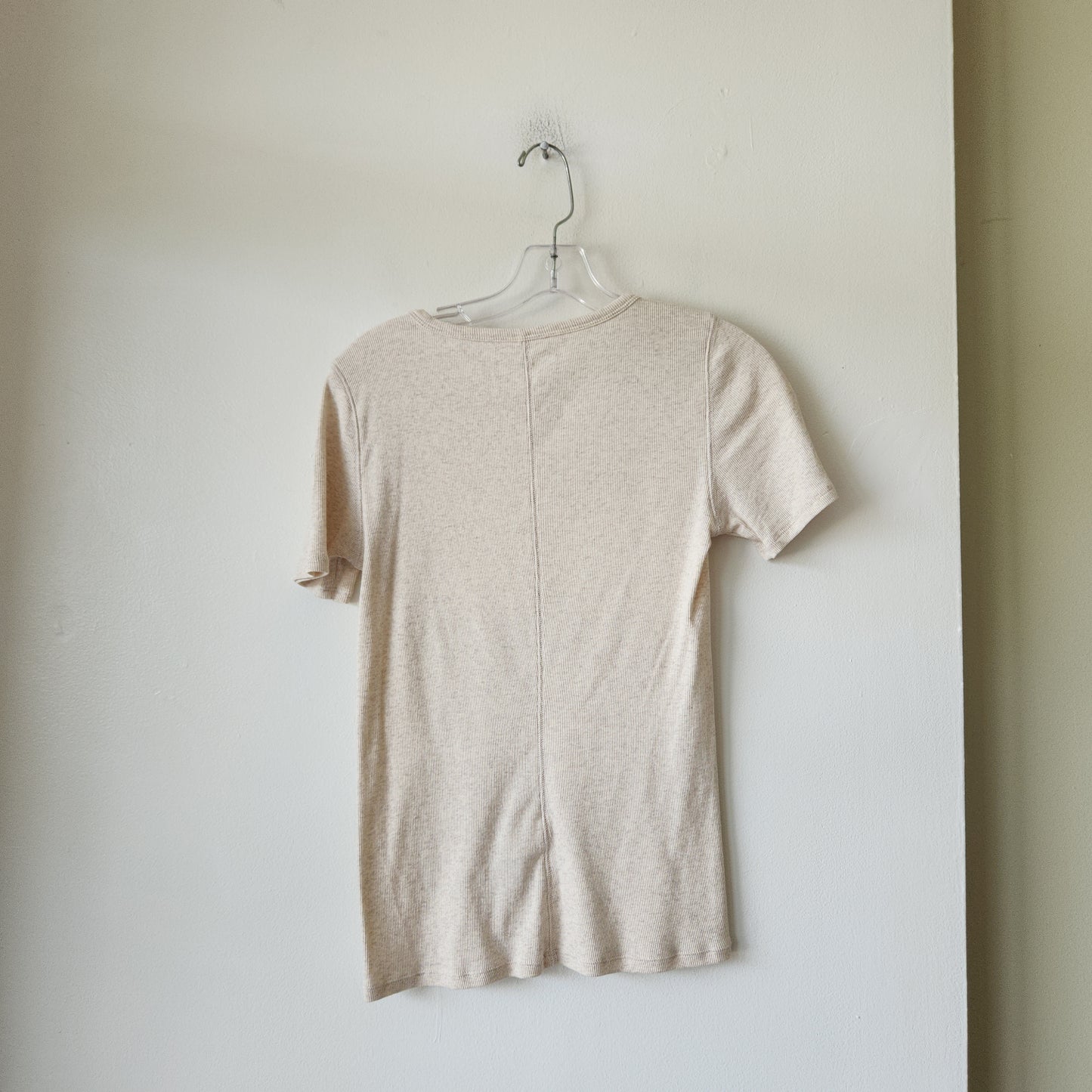 Everlane Supima Cotton Micro Rib Tee - M