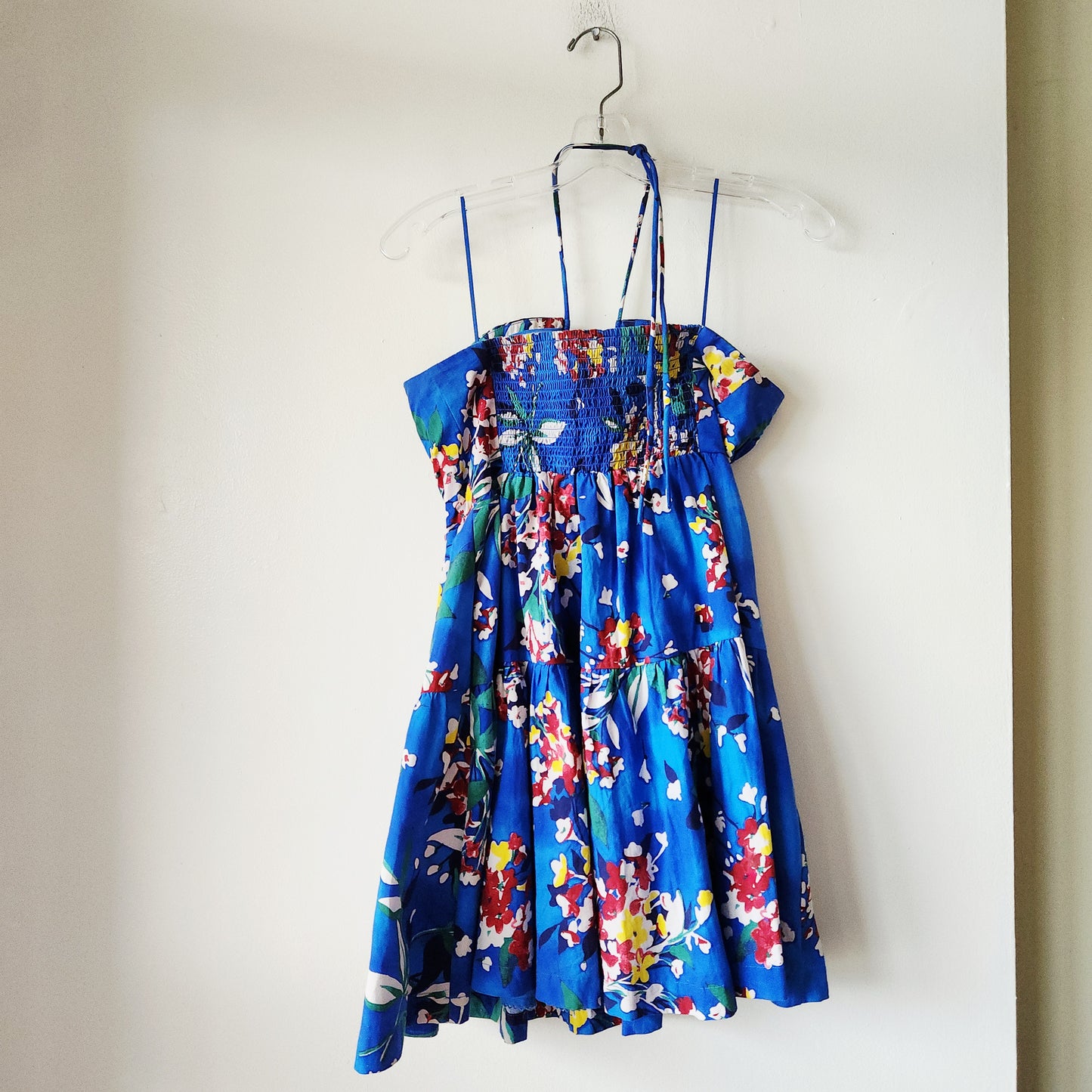 by Anthropologie Fit & Flare Halter Dress - XS