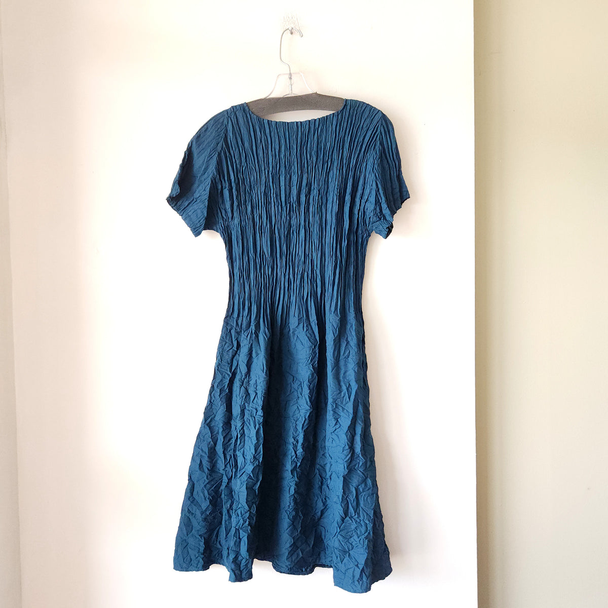 Alquema Pleated Crinkle Dress - M/L
