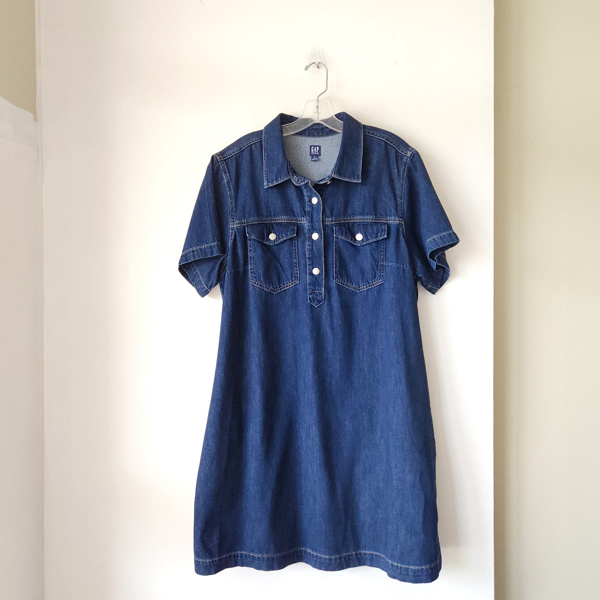 GAP Denim Dark Wash Dress - XL
