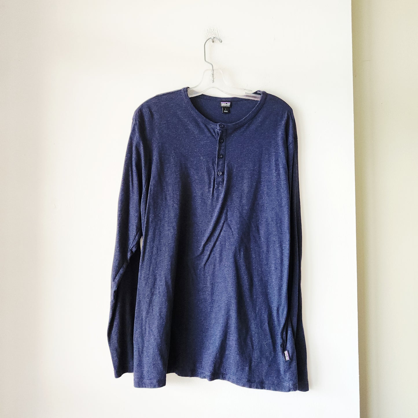 Patagonia Organic Cotton Henley Top - L