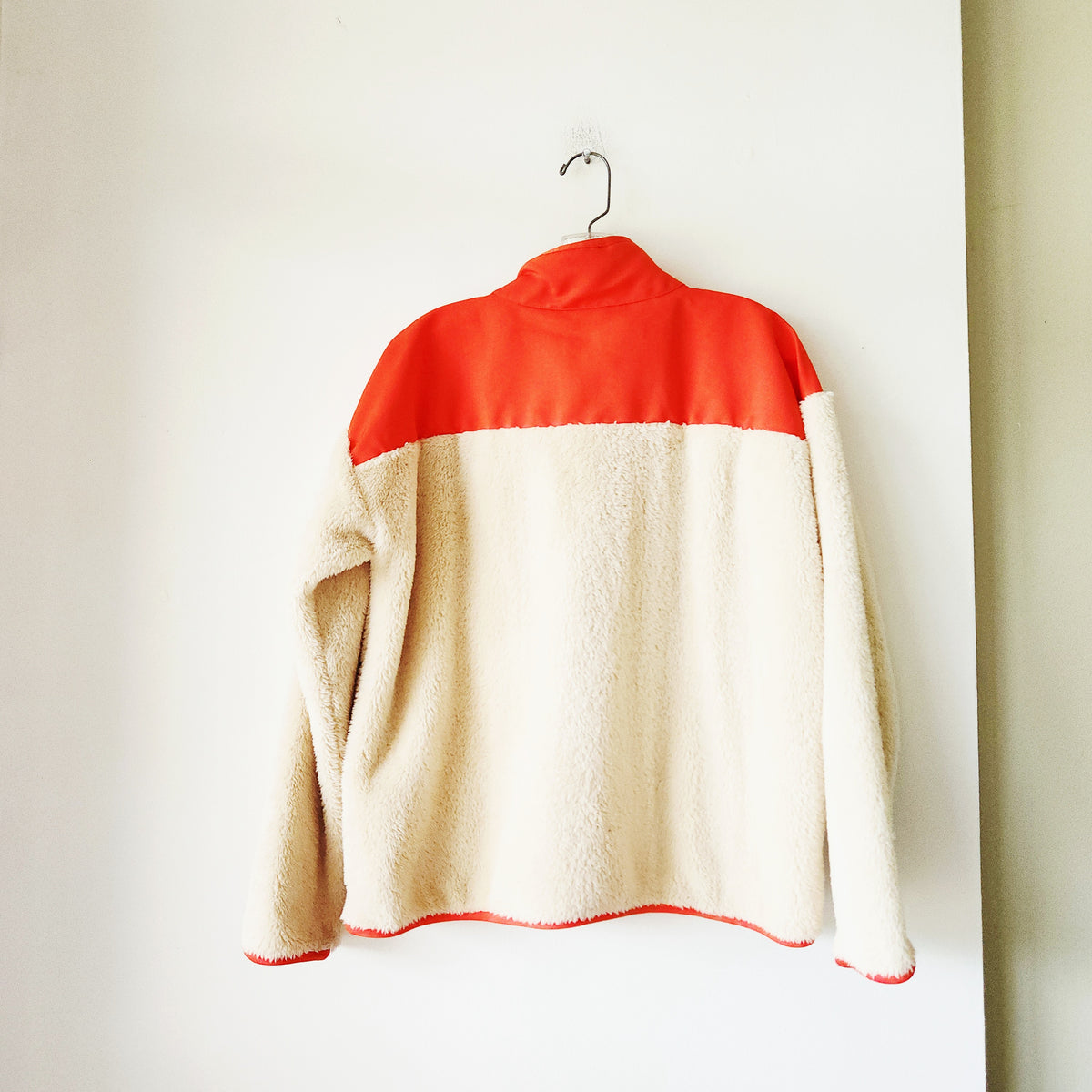J Crew Cozy Fleece with Contrast - S