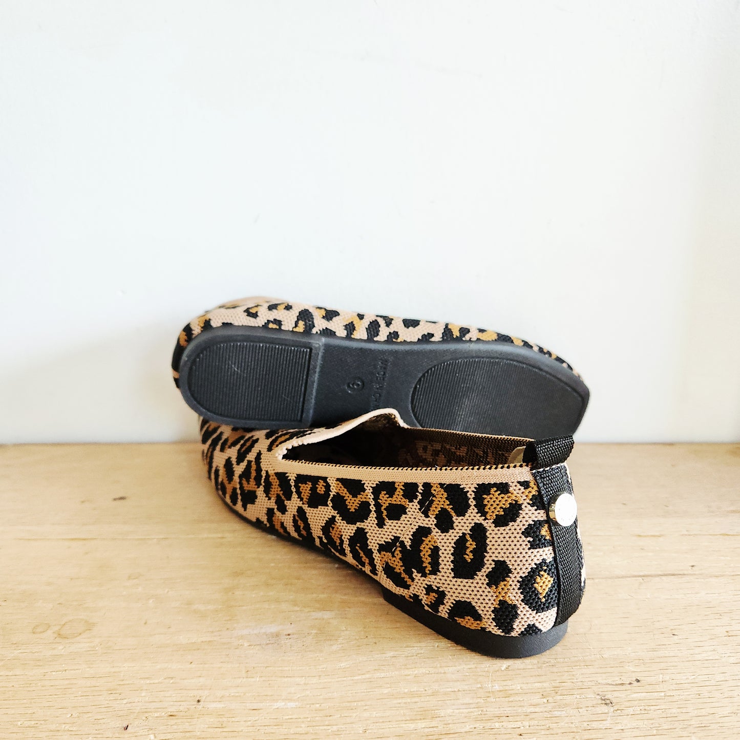 Steve Madden Leopard Print Knit Loafers - size 9M - New