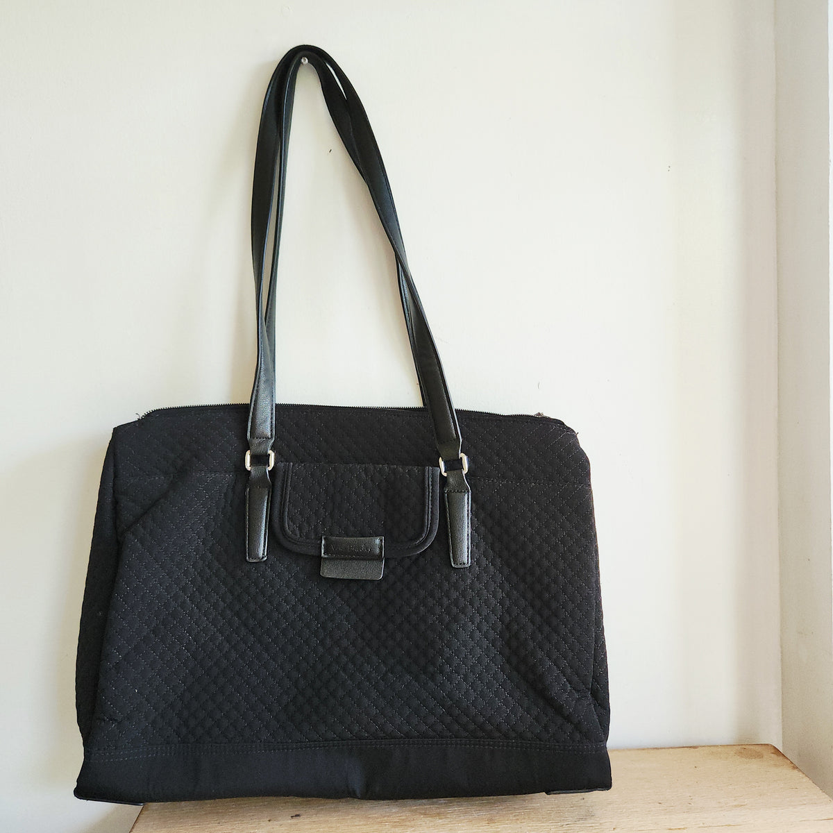 Vera Bradley Quilted Weekender Bag with Trolley Sleeve